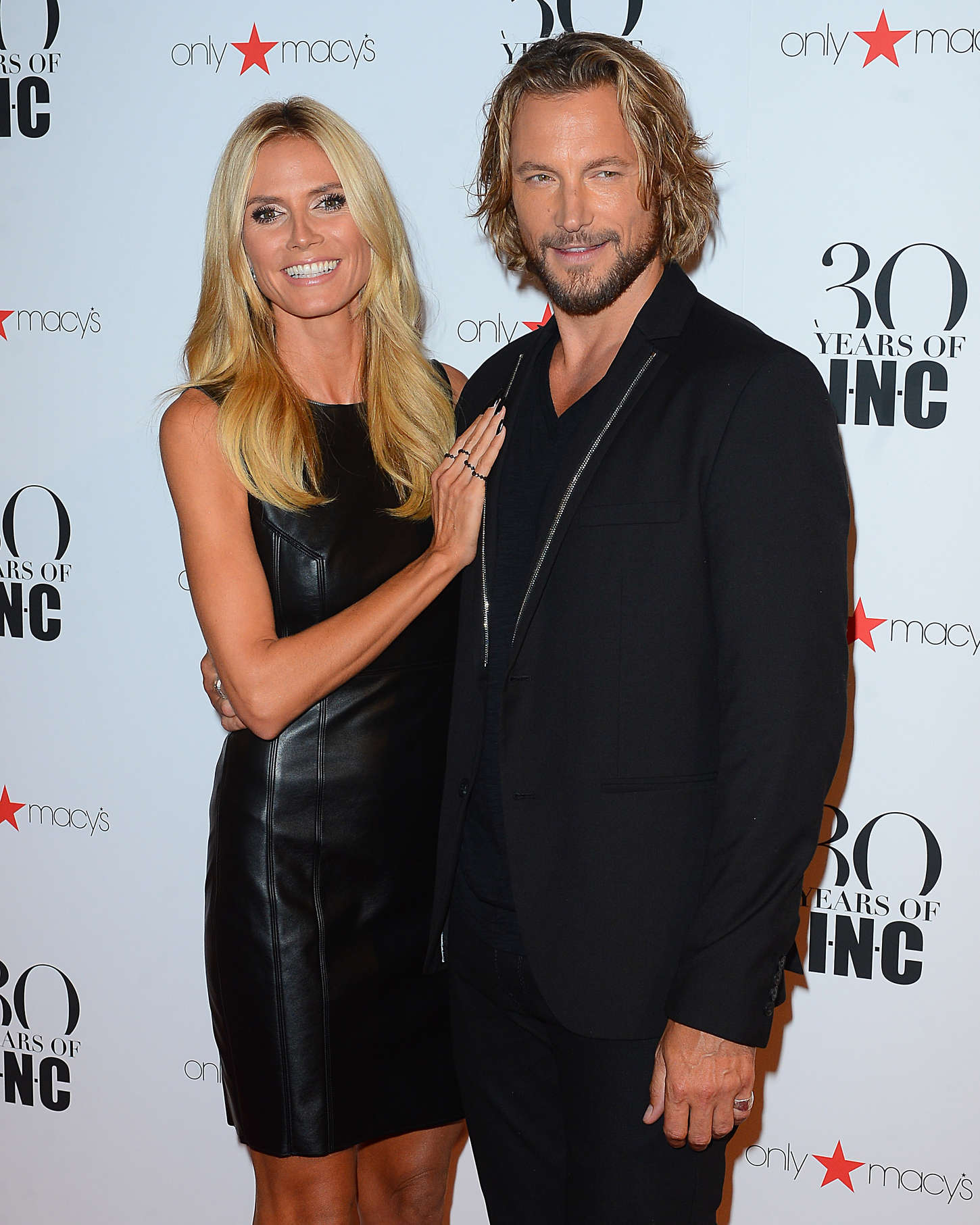 Heidi Klum attends Heidi Klum + Gabriel Aubry’s celebration of the launch of INC’s 30th Anniversary