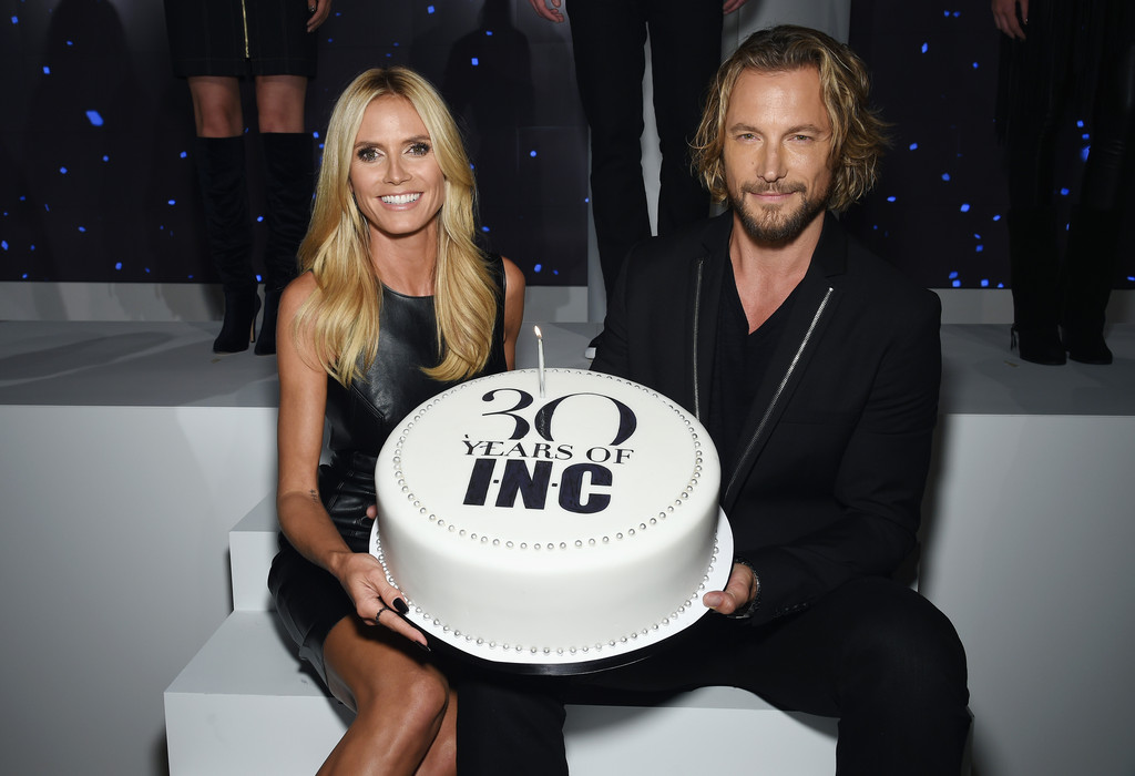Heidi Klum attends Heidi Klum + Gabriel Aubry’s celebration of the launch of INC’s 30th Anniversary