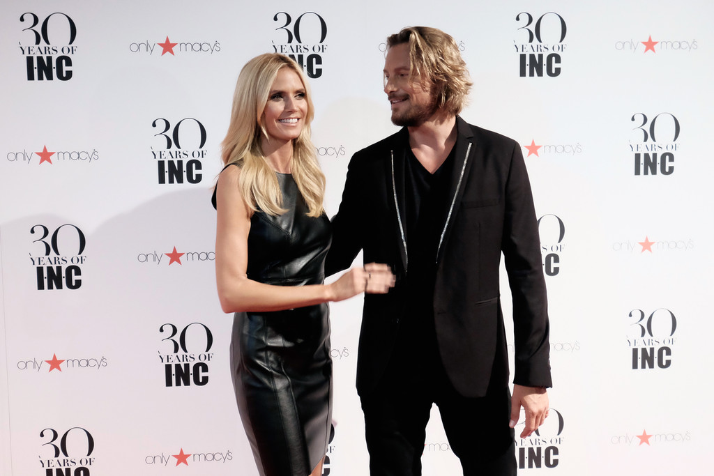 Heidi Klum attends Heidi Klum + Gabriel Aubry’s celebration of the launch of INC’s 30th Anniversary