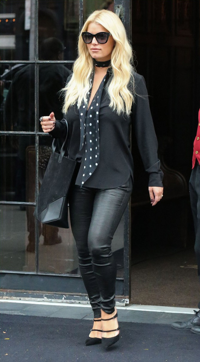 Jessica Simpson out and about in New York