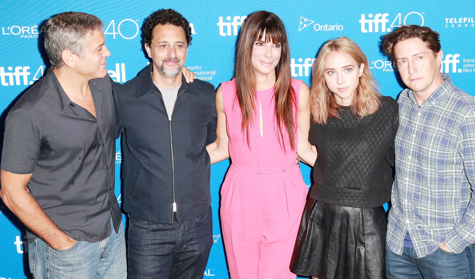 Zoe Kazan attends the Our Brand Is Crisis press conference