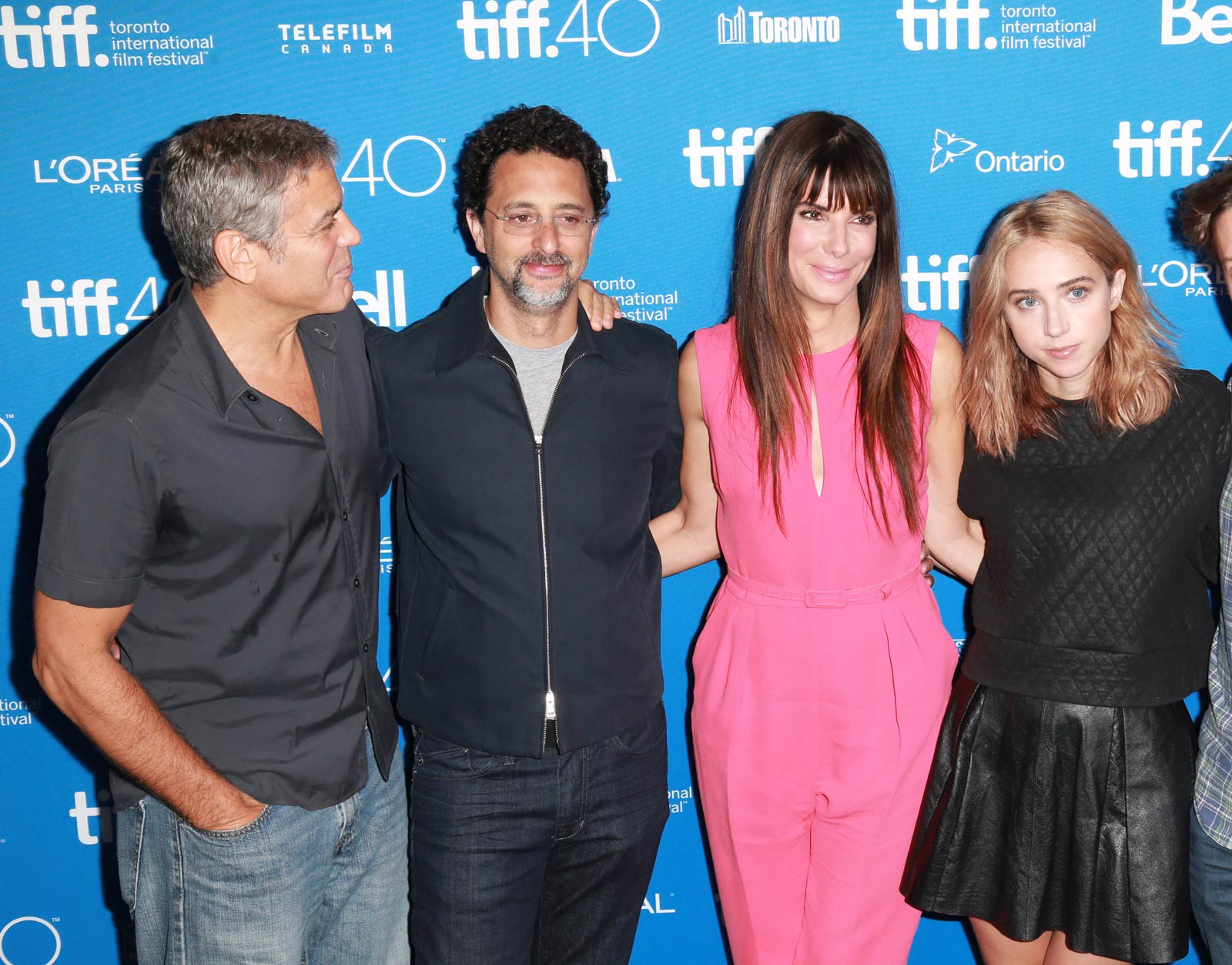 Zoe Kazan attends the Our Brand Is Crisis press conference