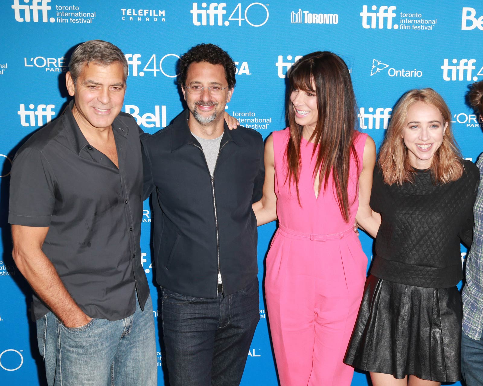 Zoe Kazan attends the Our Brand Is Crisis press conference