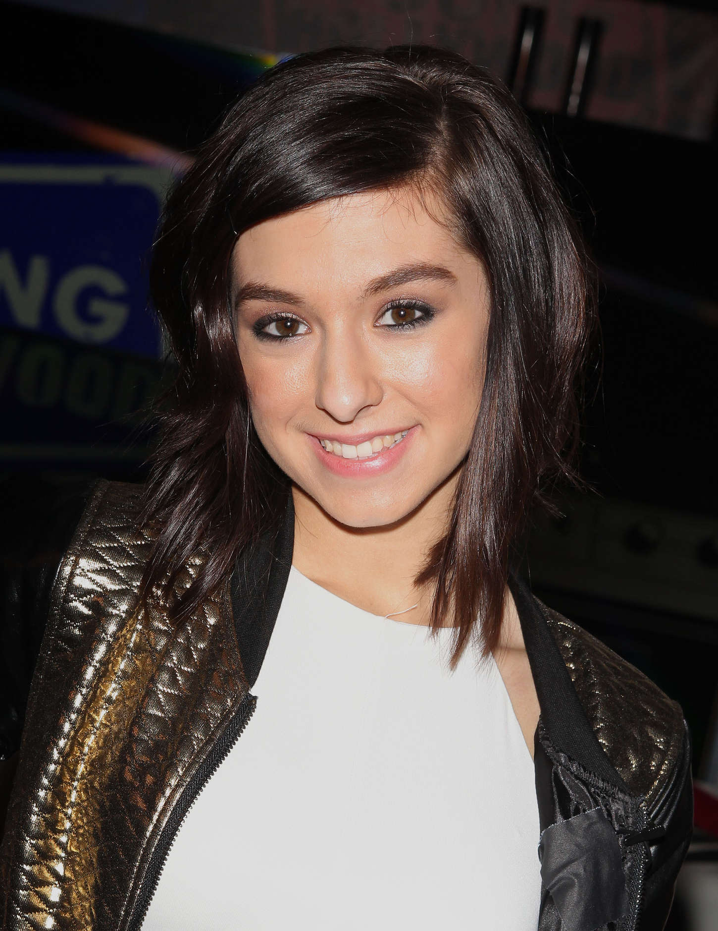 Christina Grimmie attends Young Hollywood Studio