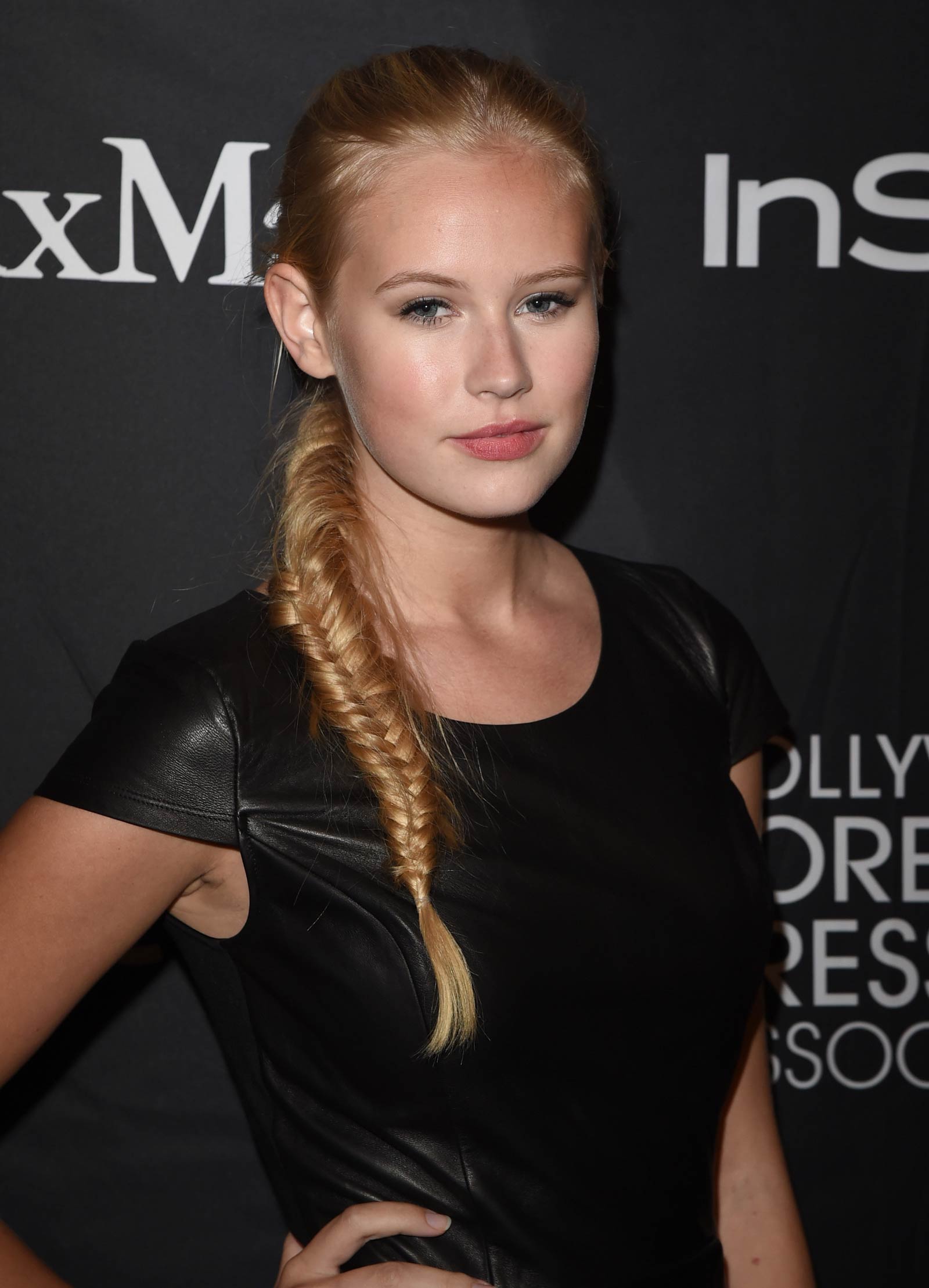 Danika Yarosh attends InStyle & HFPA party