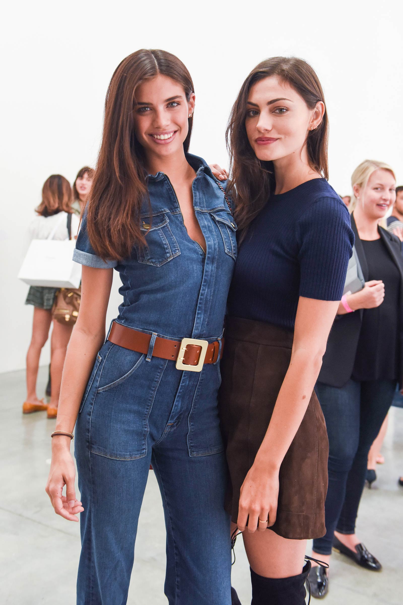 Phoebe Tonkin attends FRAME DENIM SS16 NYFW