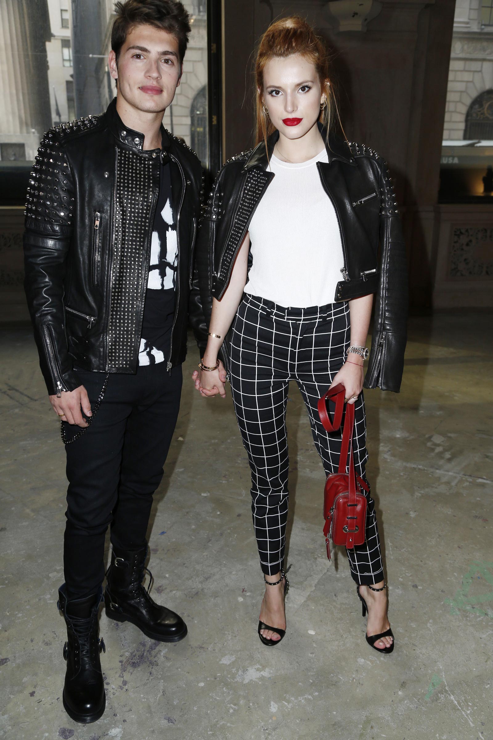 Bella Thorne attends Diesel Black Gold fashion show