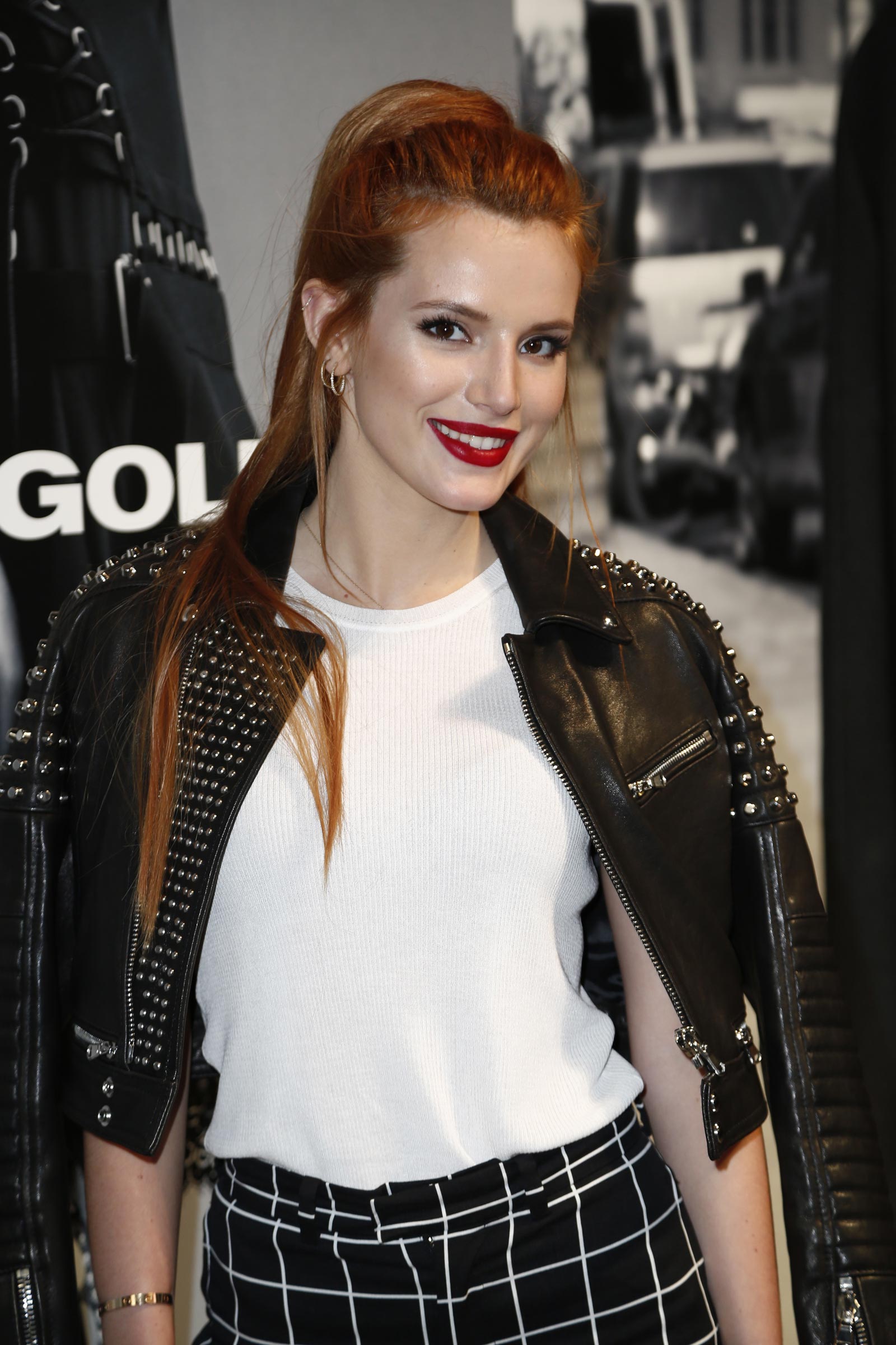 Bella Thorne attends Diesel Black Gold fashion show