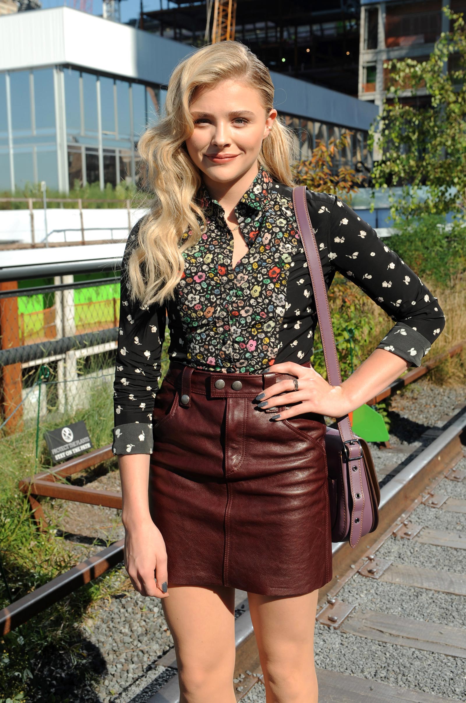 Chloe Moretz attends the Coach Women’s Spring 2016 Fashion Show