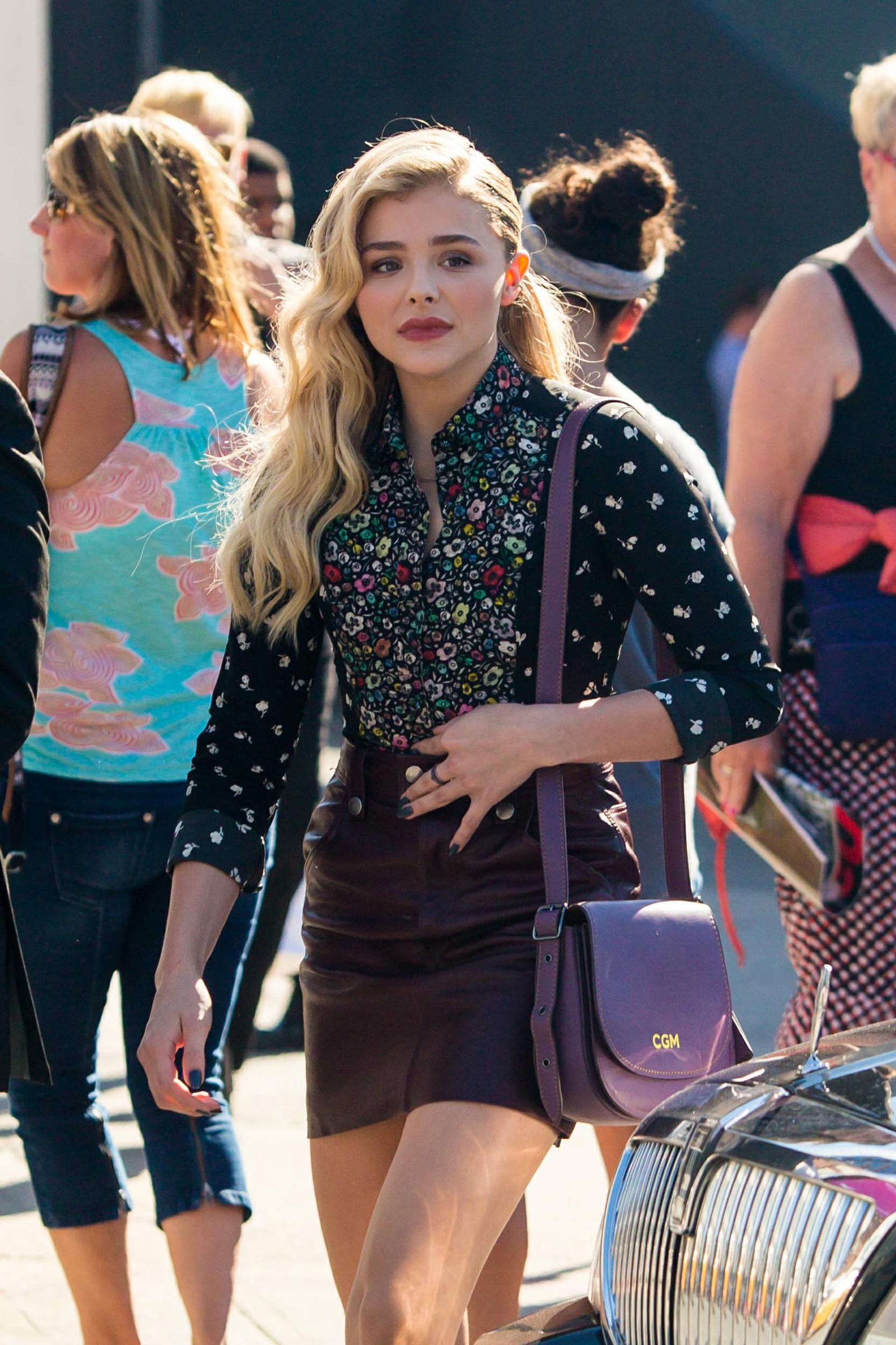 Chloe Moretz attends the Coach Women’s Spring 2016 Fashion Show