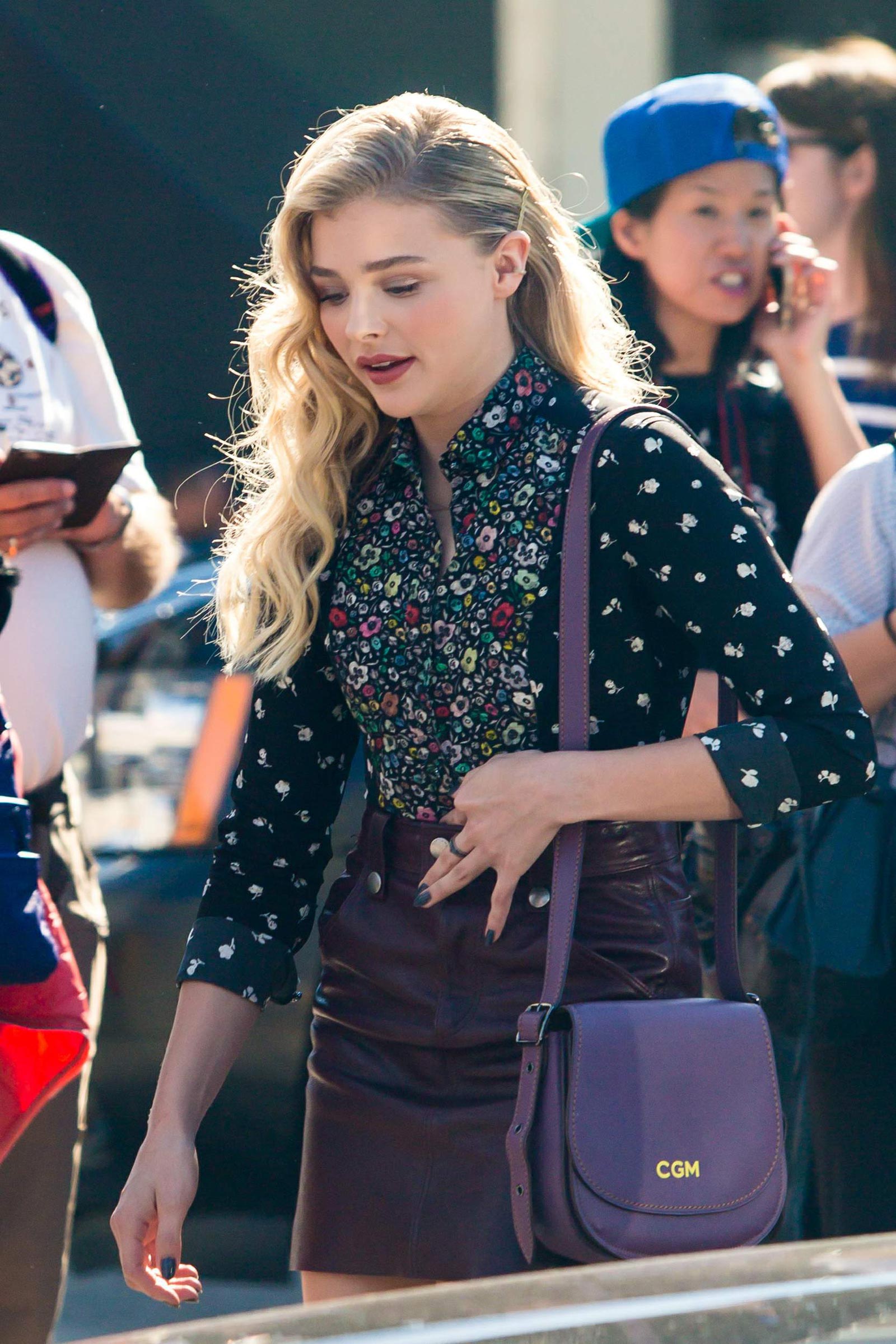 Chloe Moretz attends the Coach Women’s Spring 2016 Fashion Show