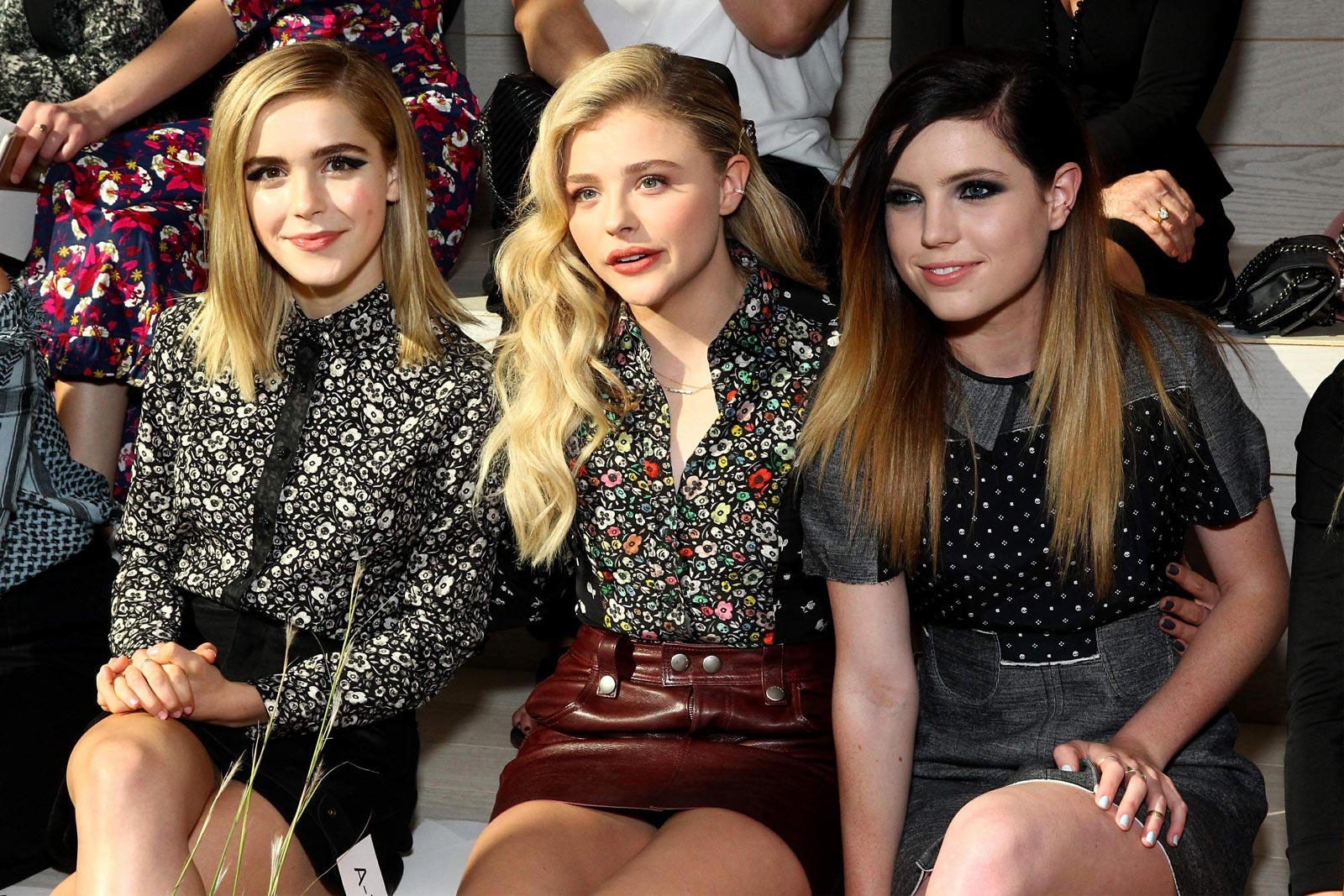 Chloe Moretz attends the Coach Women’s Spring 2016 Fashion Show