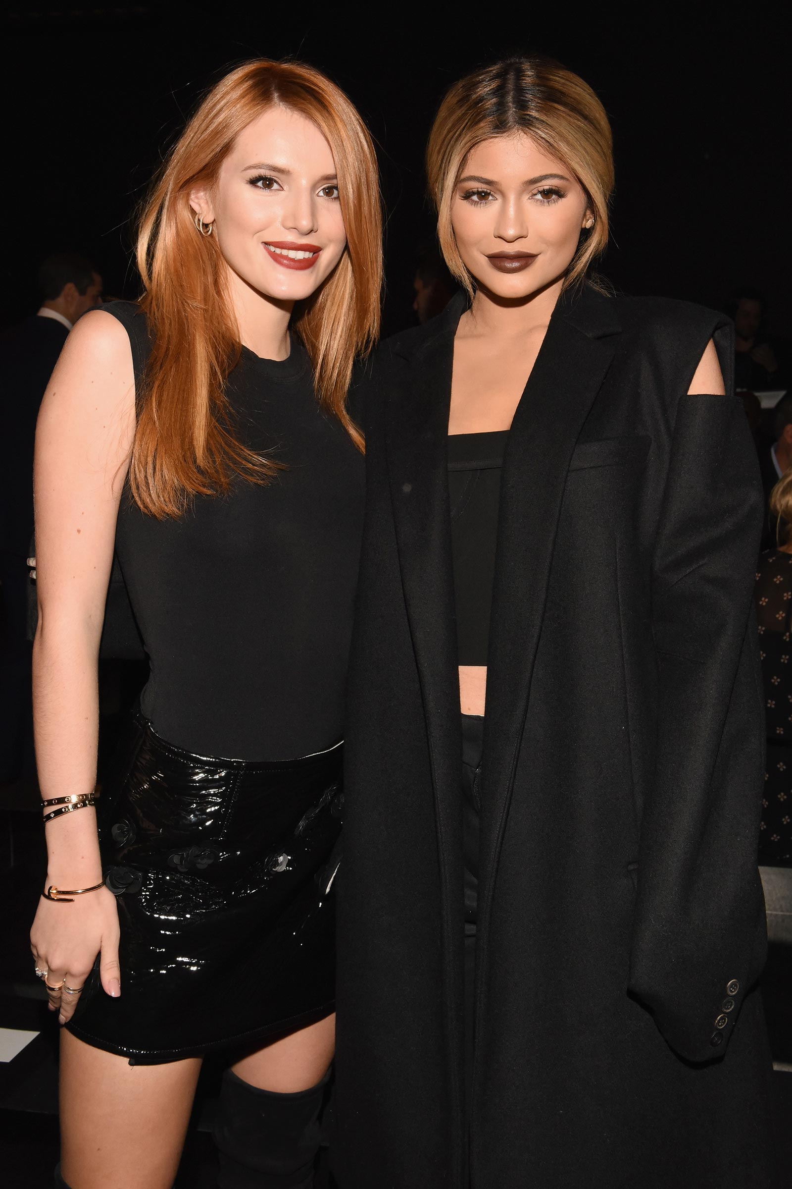 Bella Thorne attends Vera Wang fashion show