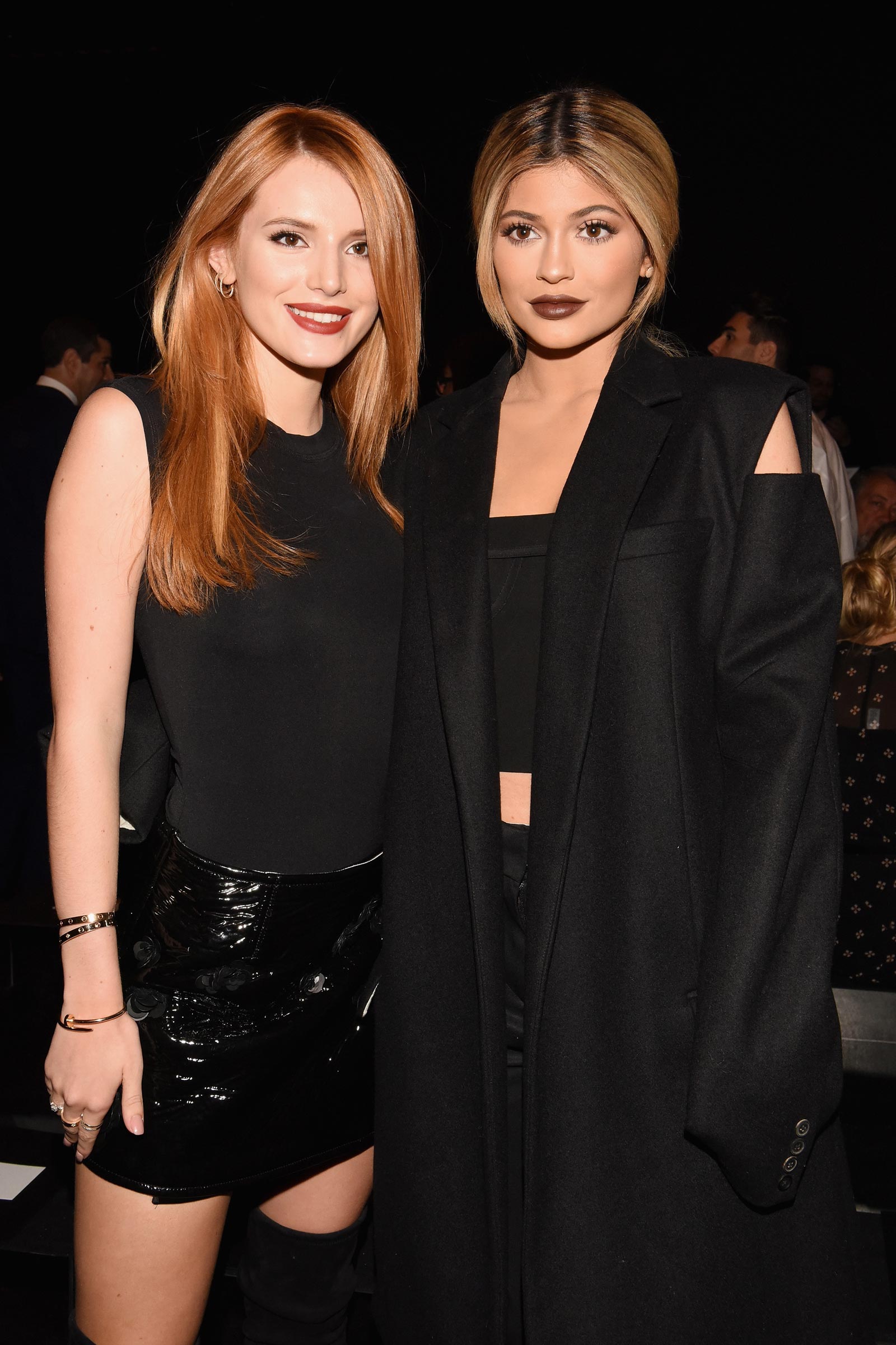 Bella Thorne attends Vera Wang fashion show