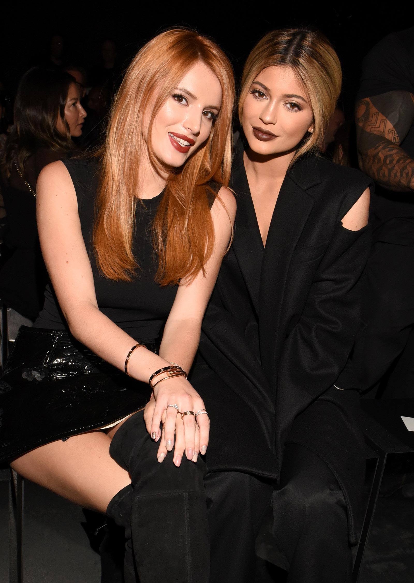 Bella Thorne attends Vera Wang fashion show