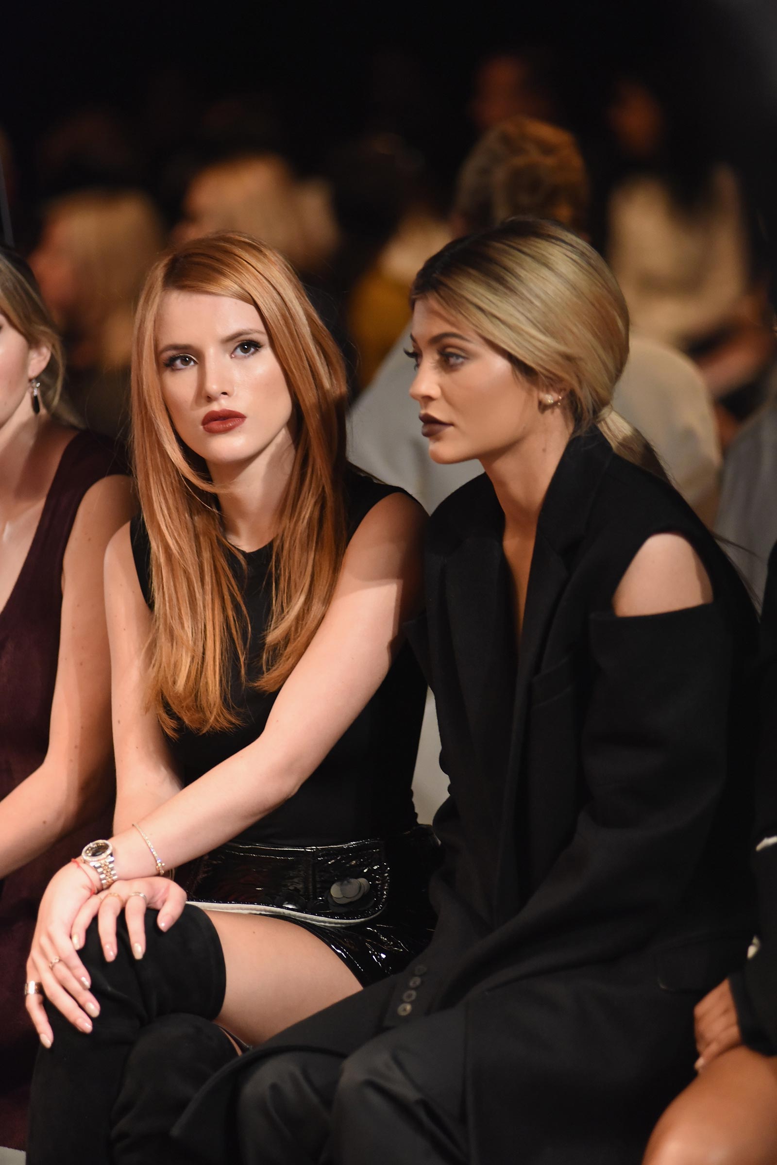 Bella Thorne attends Vera Wang fashion show