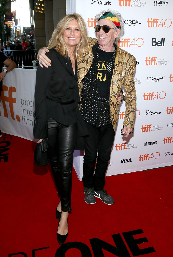 Patti Hansen attends the “Keith Richards: Under The Influence” premiere