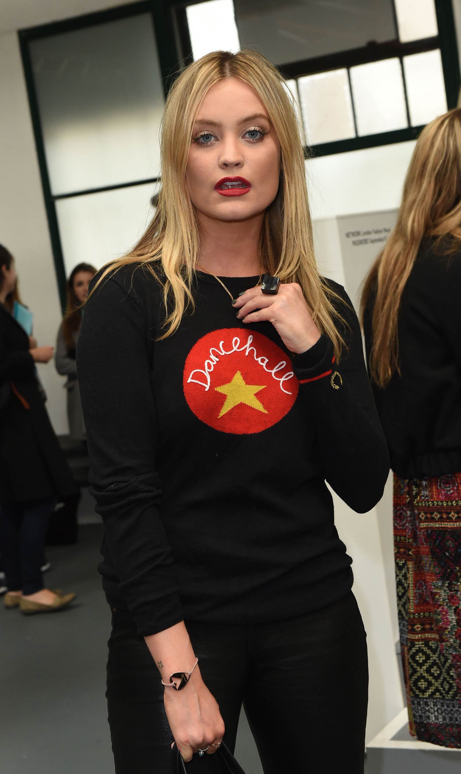 Laura Whitmore attends Eudon Choi show