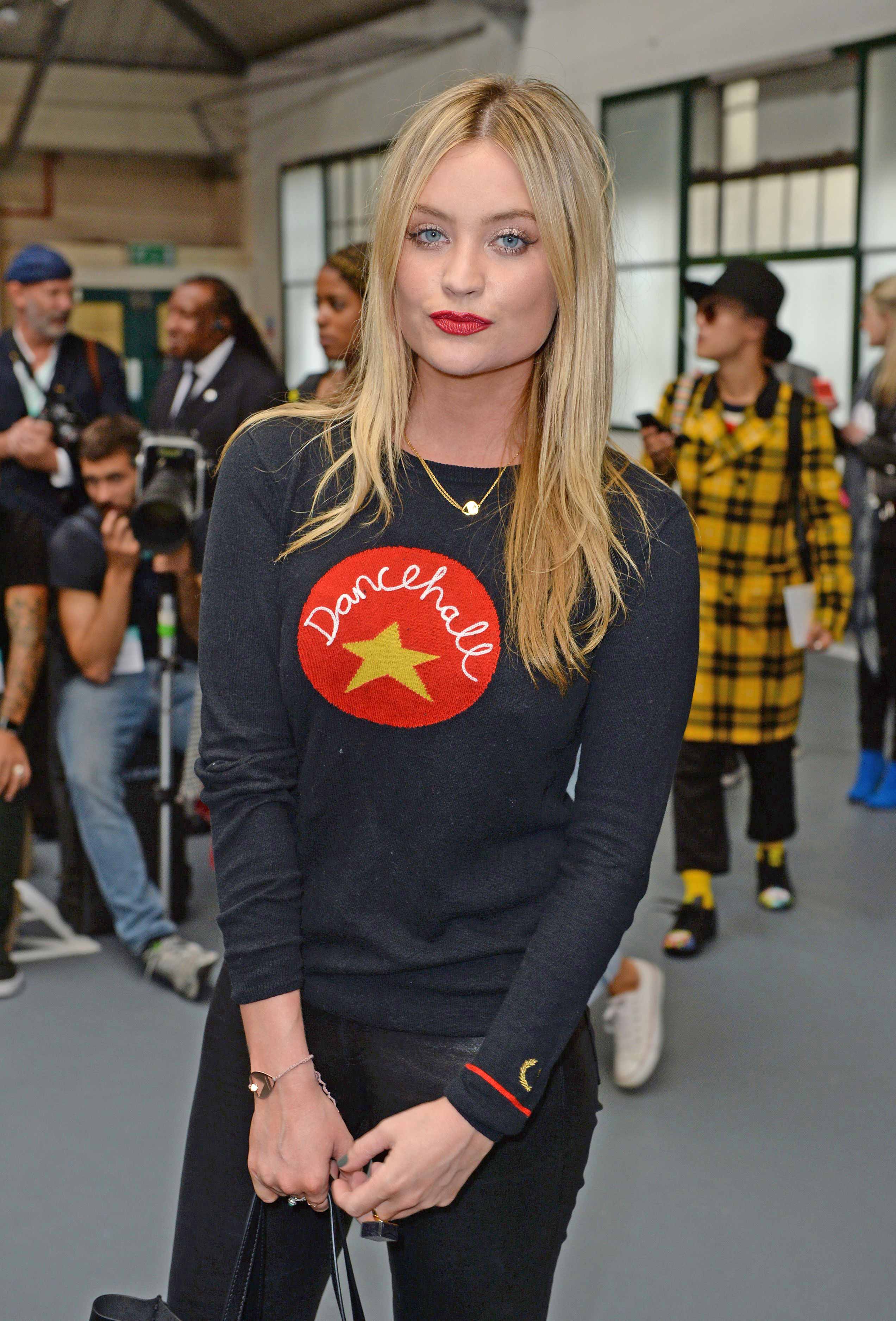 Laura Whitmore attends Eudon Choi show