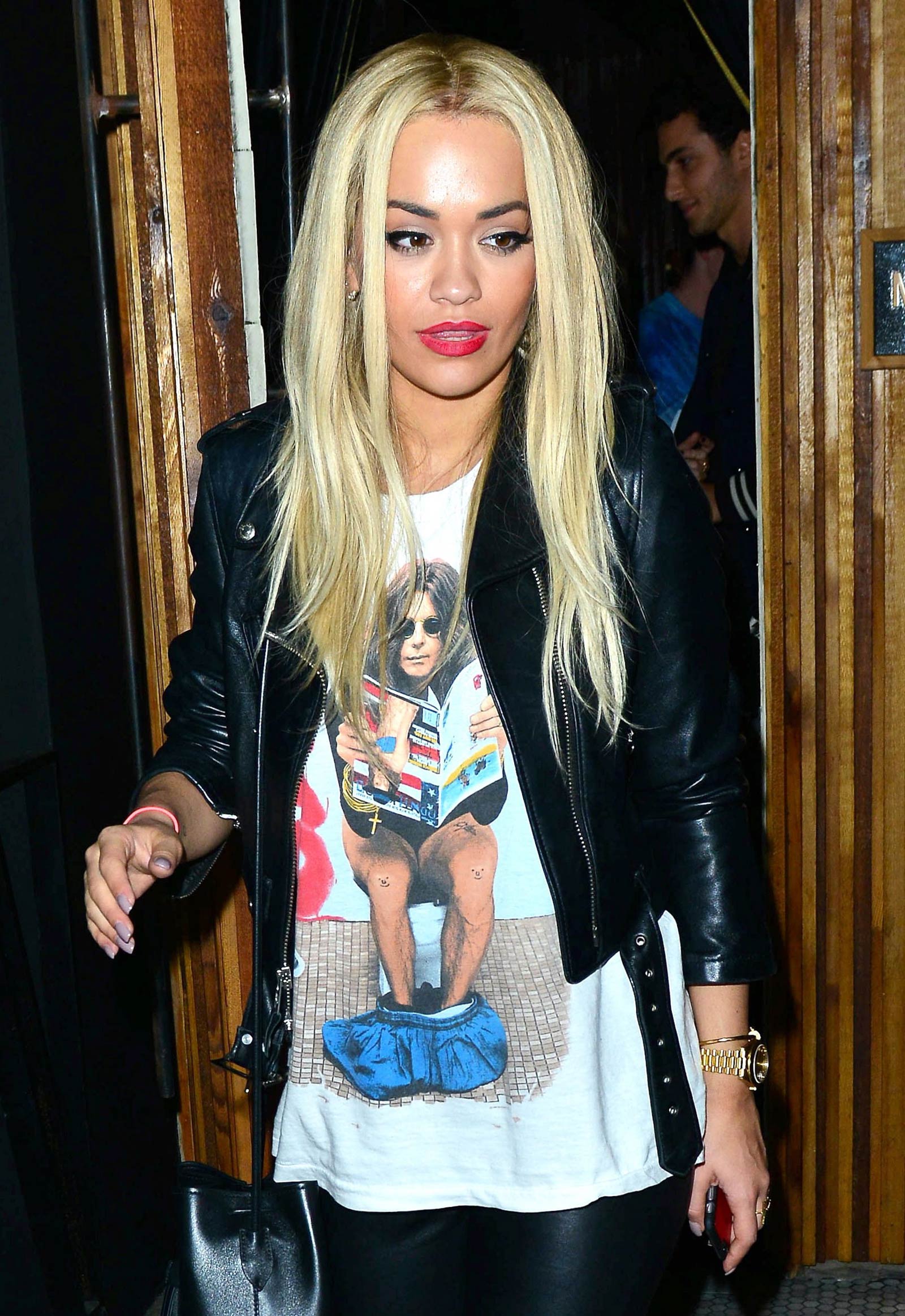 Rita Ora night out at Nice Guy in West Hollywood