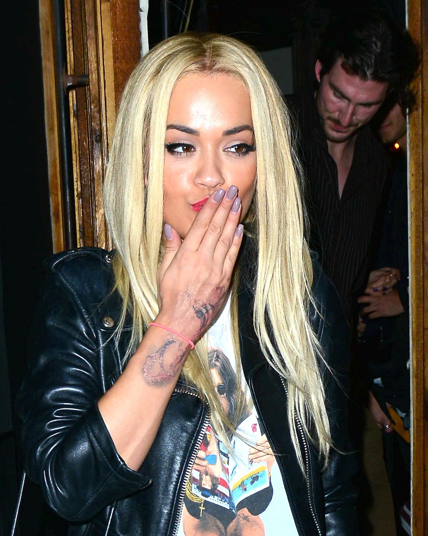 Rita Ora night out at Nice Guy in West Hollywood