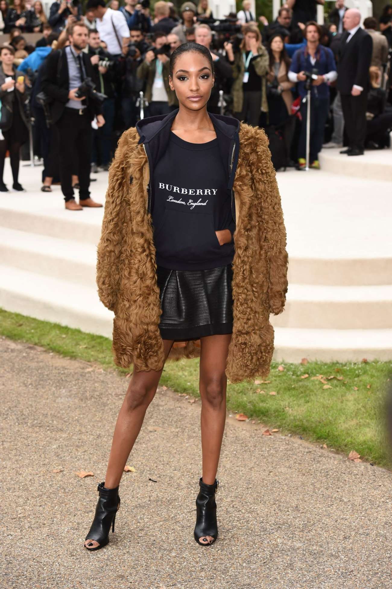 Jourdan Dunn attends Burberry Prorsum Fashion Show