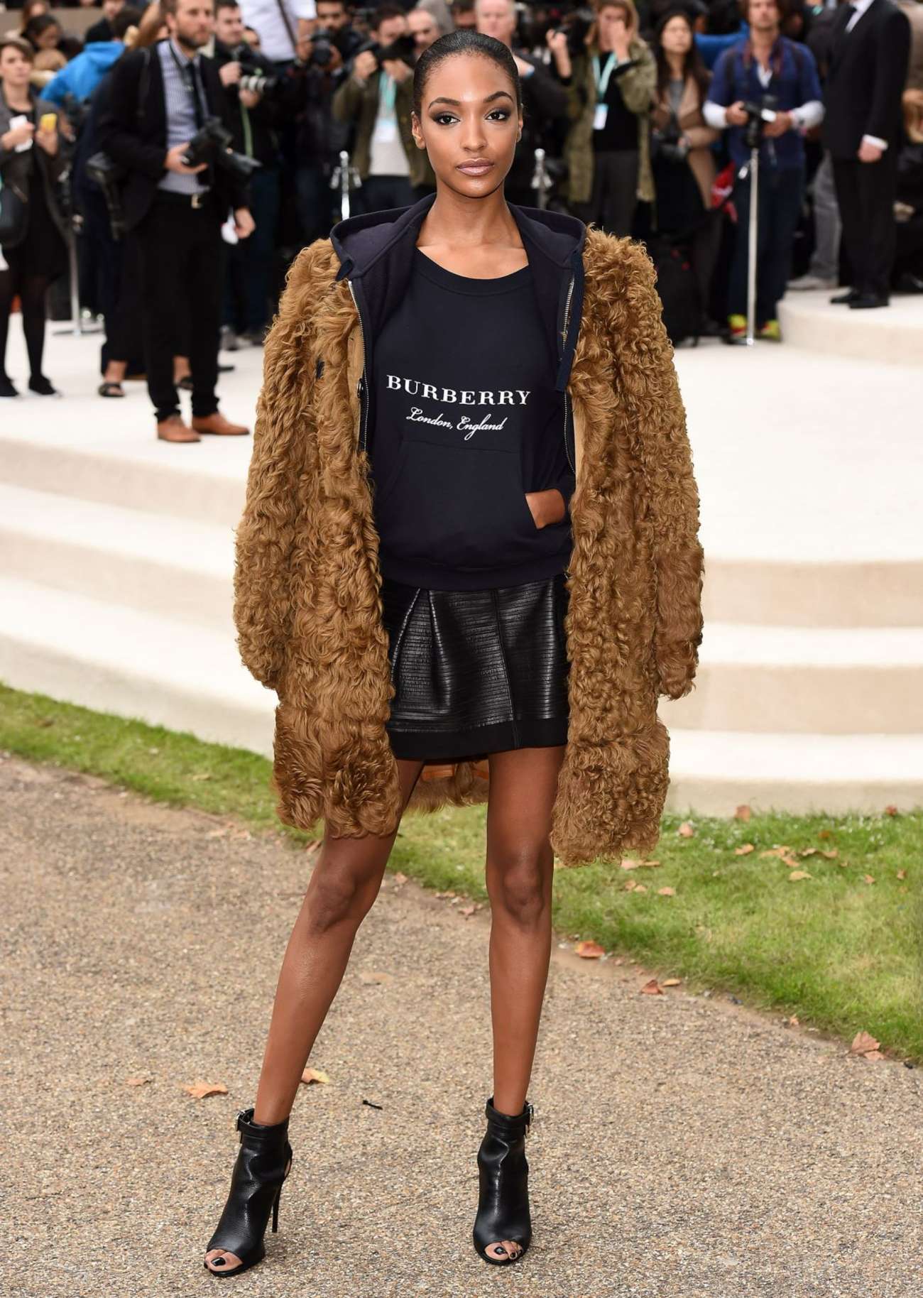 Jourdan Dunn attends Burberry Prorsum Fashion Show