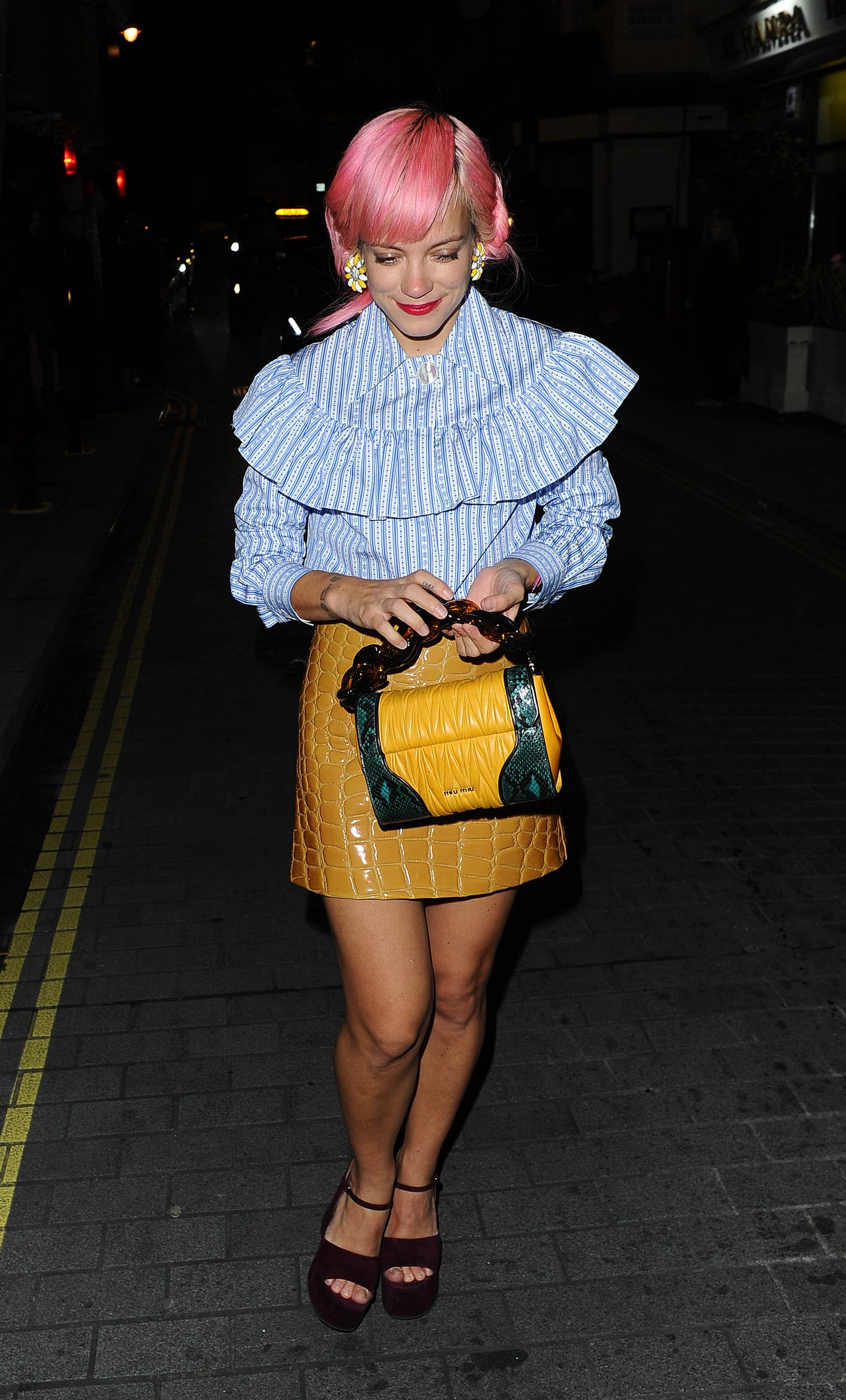 Lily Allen attends Love Magazine party