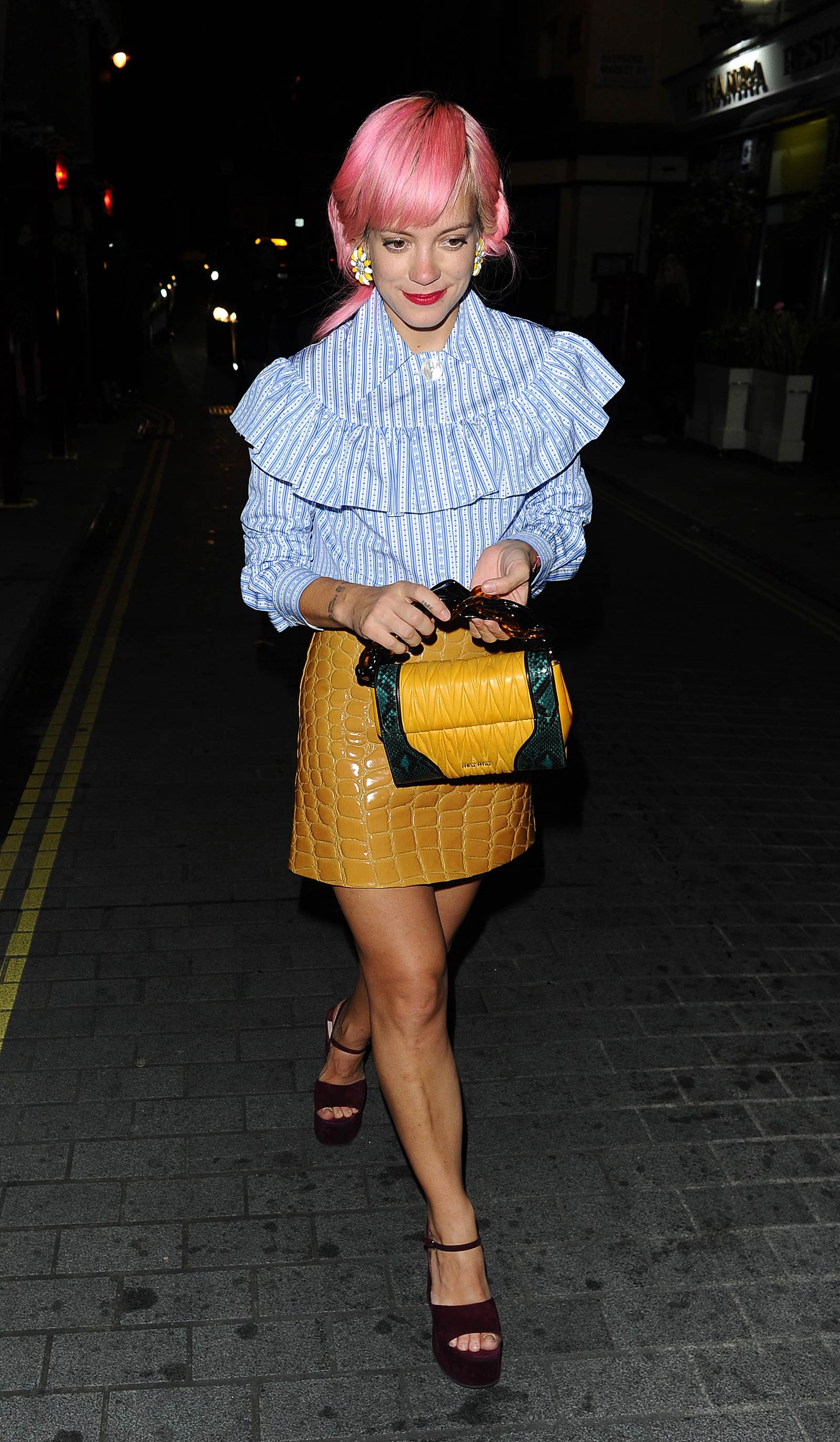 Lily Allen attends Love Magazine party