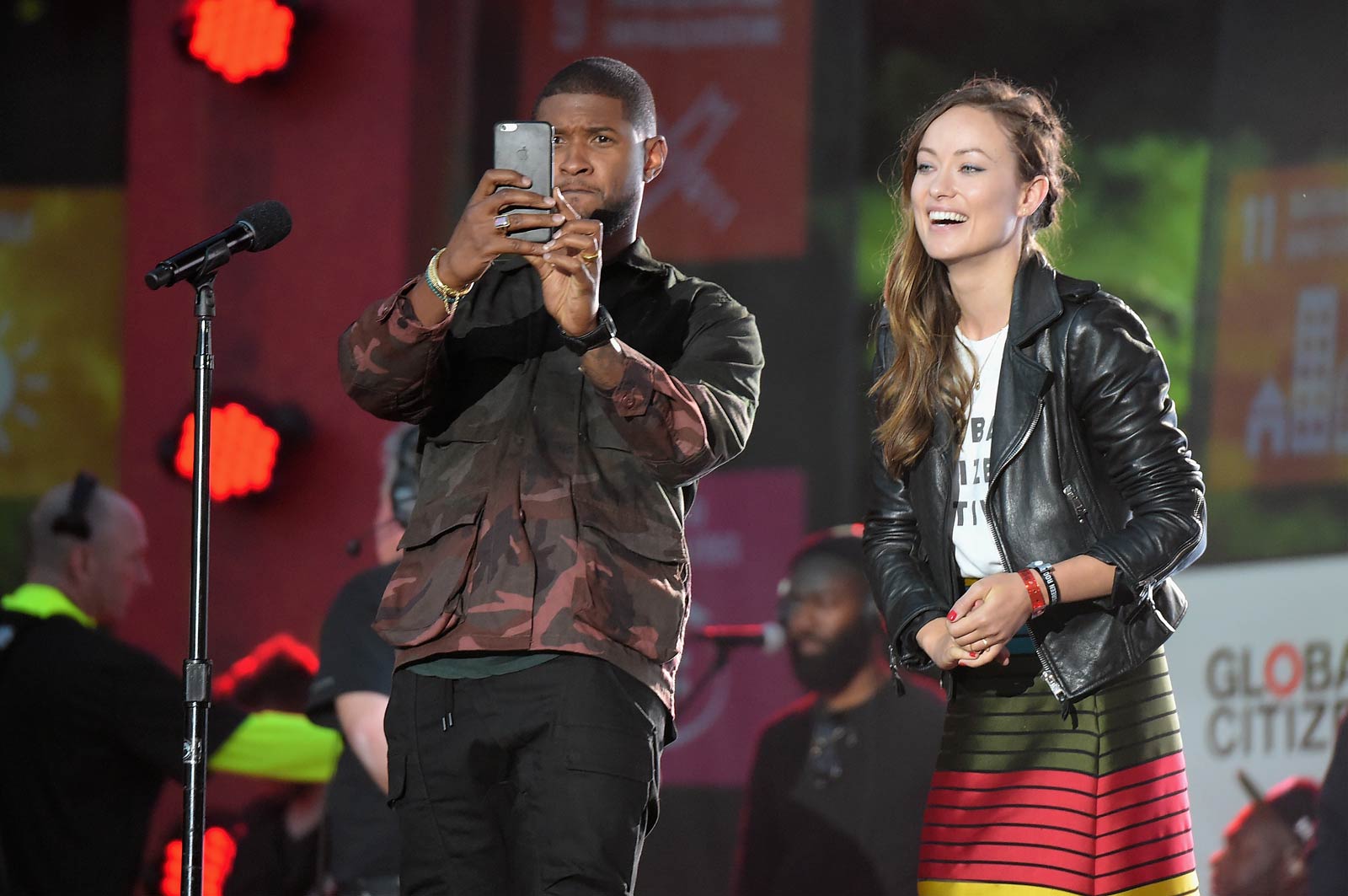 Sophia Bush & Olivia Wilde attend 2015 Global Citizen Festival to end extreme poverty by 2030