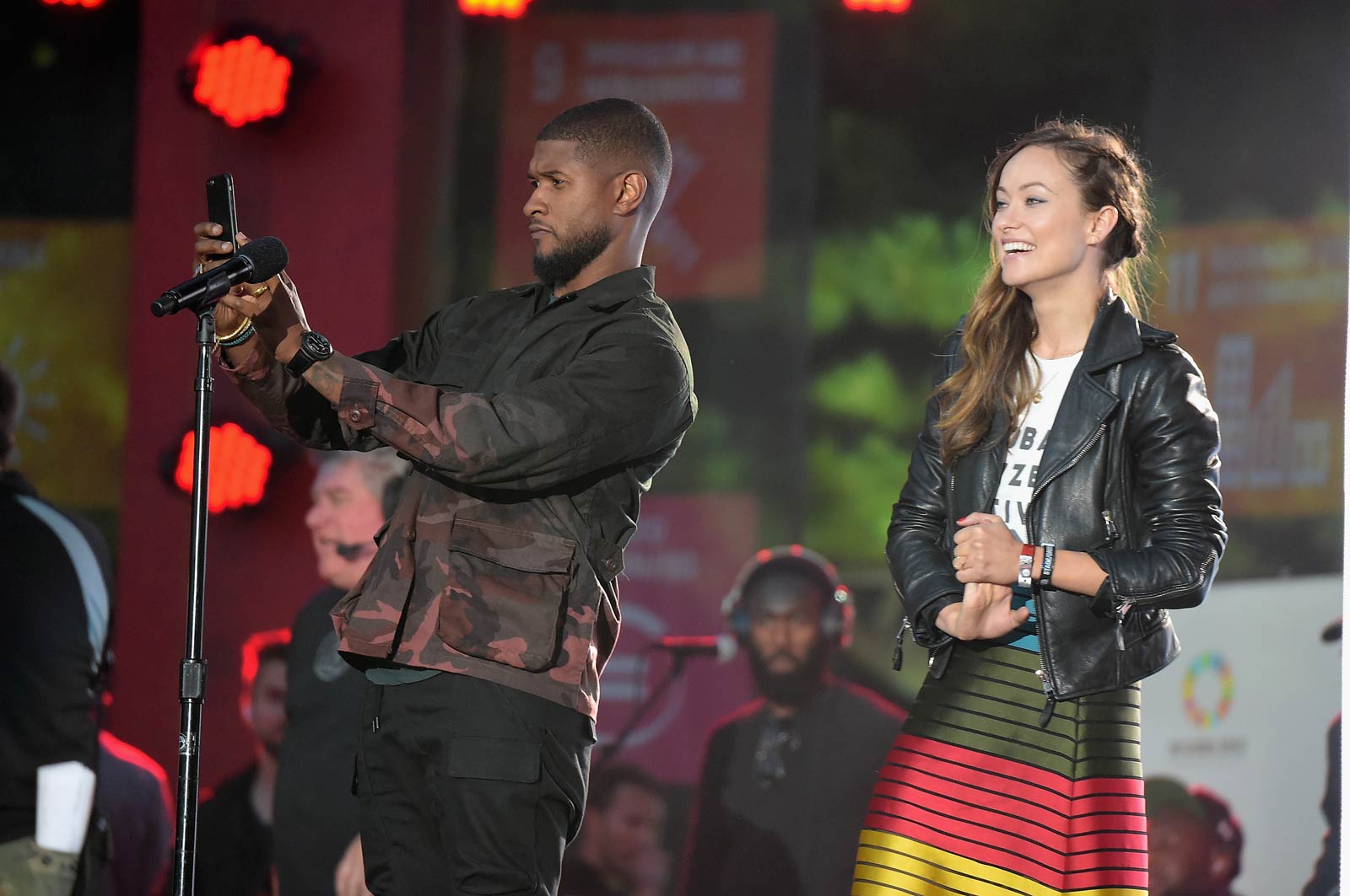 Sophia Bush & Olivia Wilde attend 2015 Global Citizen Festival to end extreme poverty by 2030