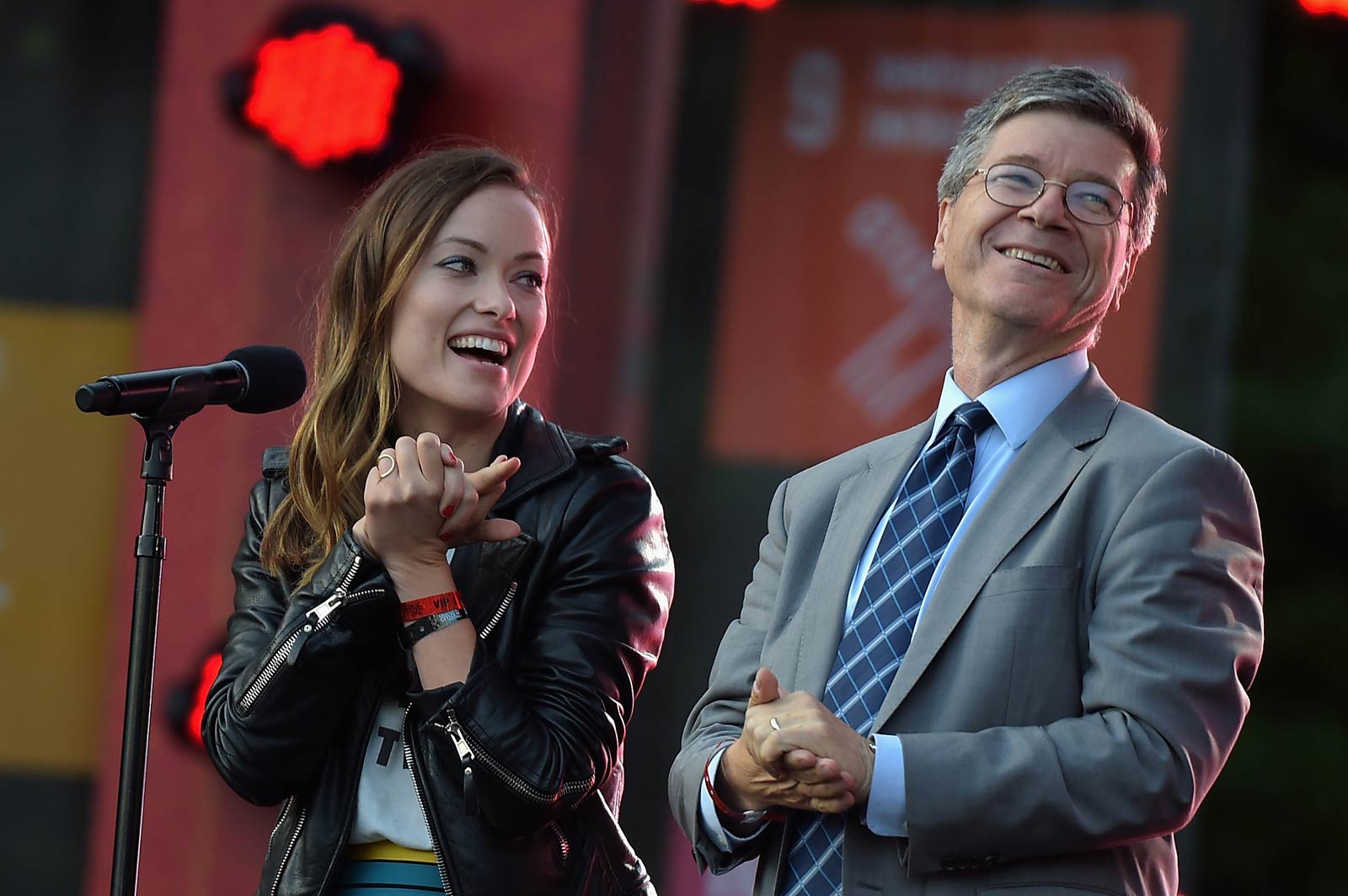 Sophia Bush & Olivia Wilde attend 2015 Global Citizen Festival to end extreme poverty by 2030