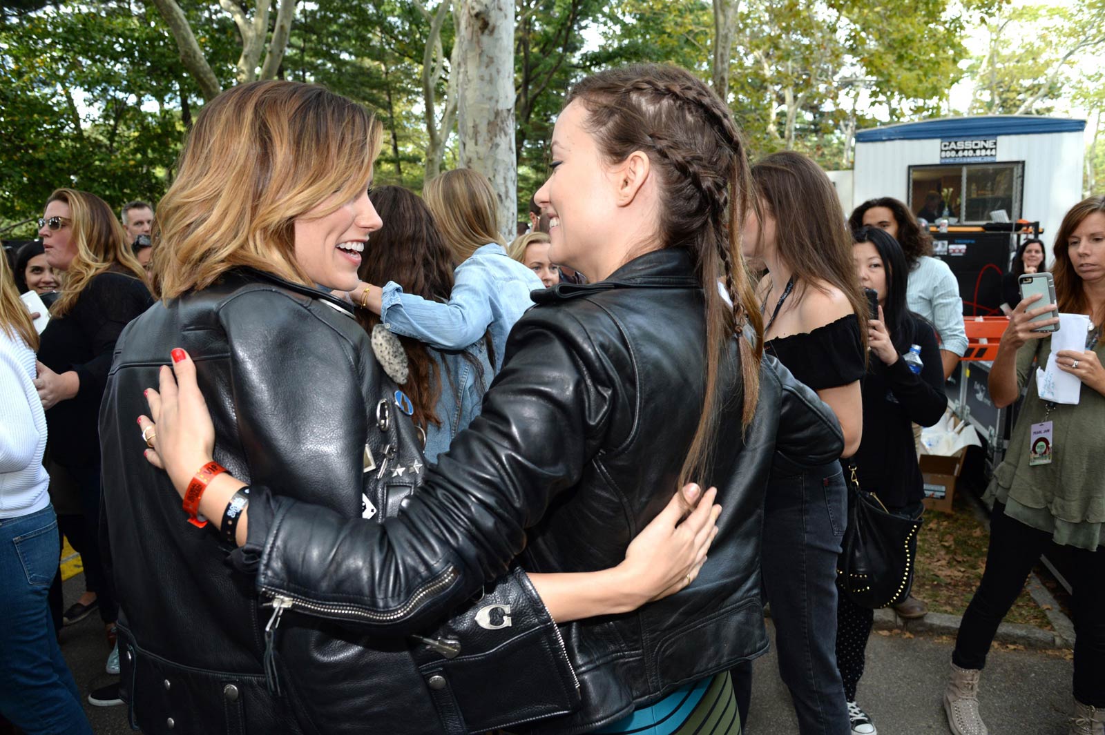 Sophia Bush & Olivia Wilde attend 2015 Global Citizen Festival to end extreme poverty by 2030