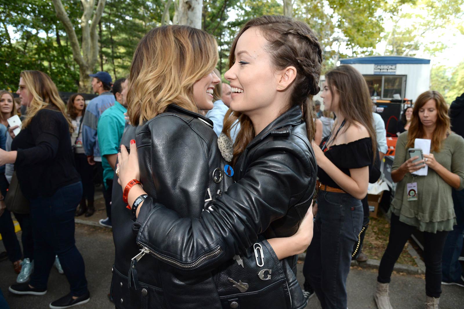 Sophia Bush & Olivia Wilde attend 2015 Global Citizen Festival to end extreme poverty by 2030