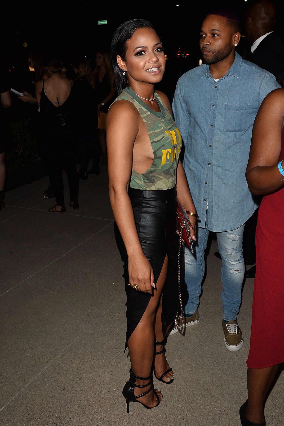 Christina Milian attends VIP Sneak Peek Of go90 Social Entertainment Platform