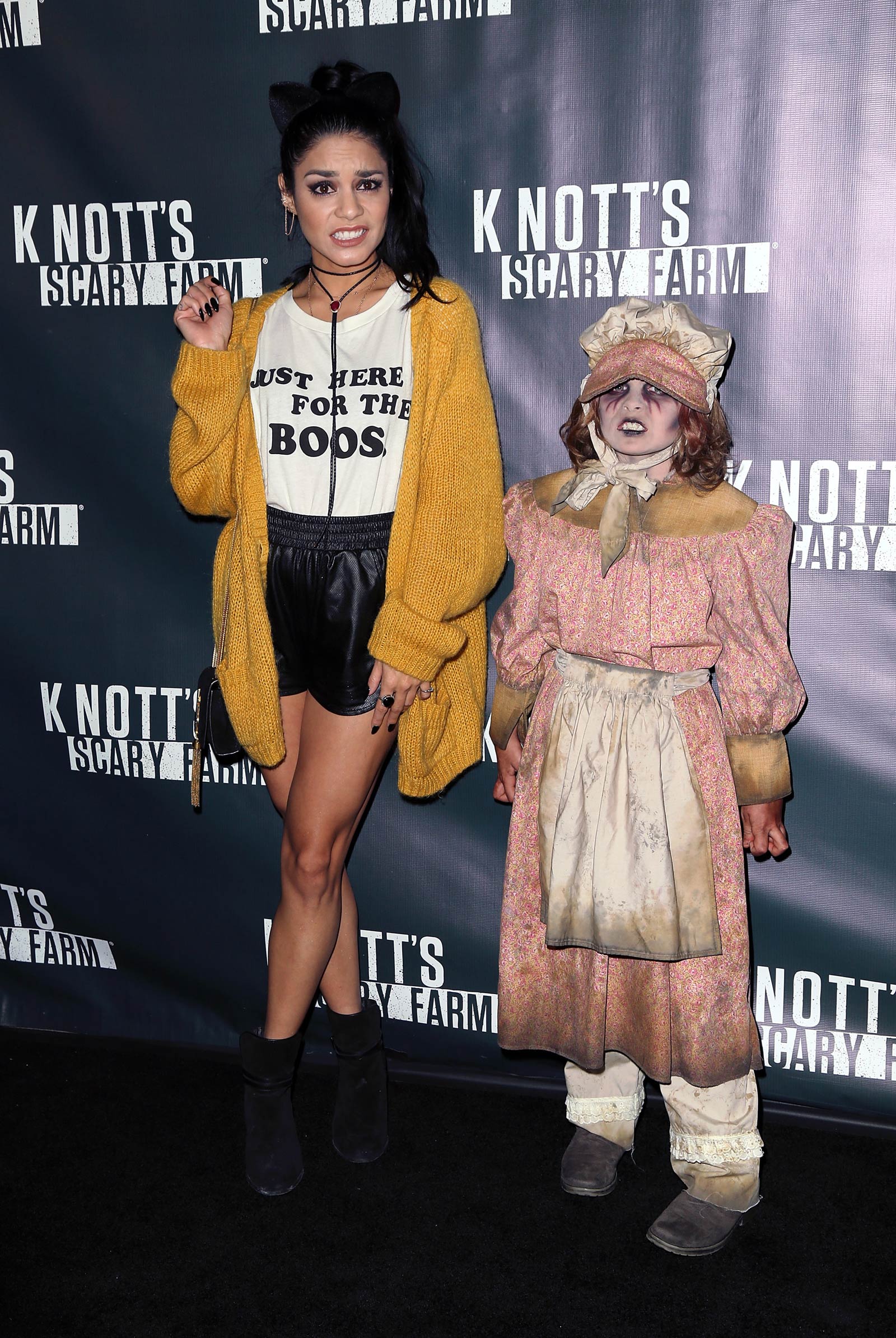 Vanessa Hudgens attends Knott’s Scary Farm Black Carpet event