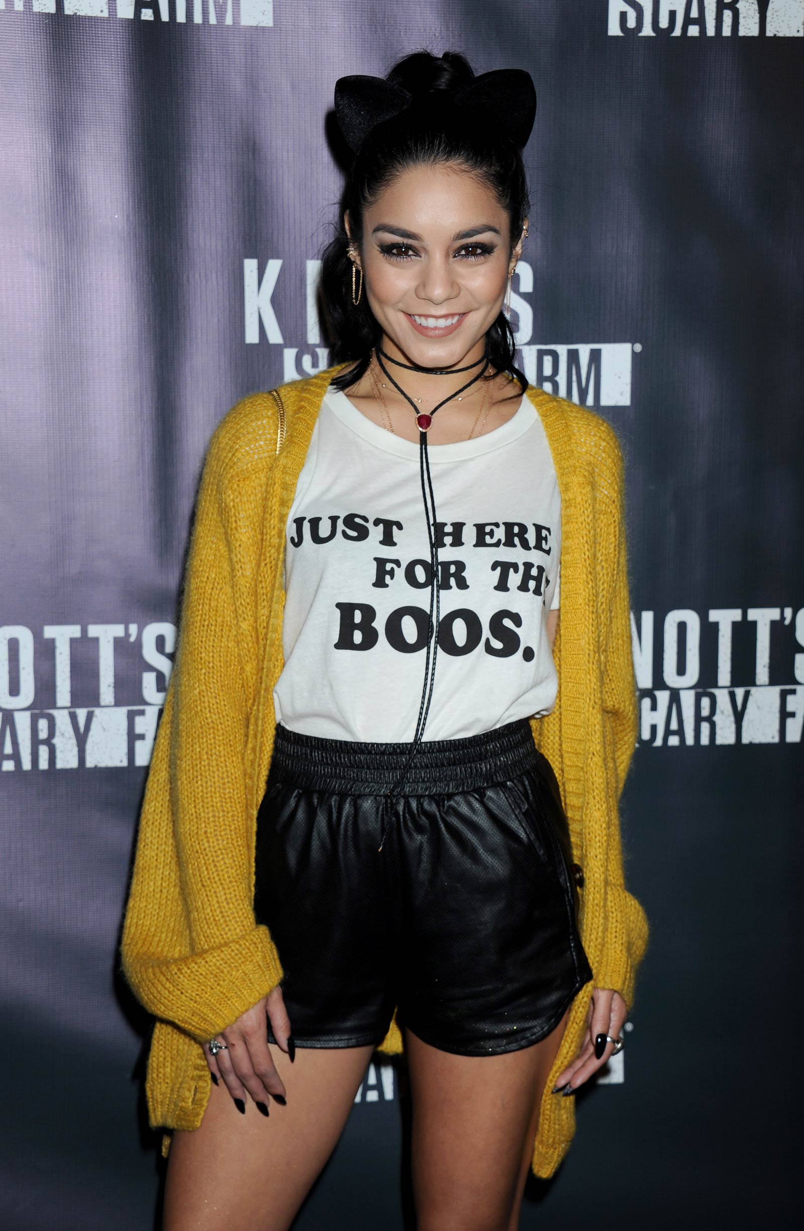 Vanessa Hudgens attends Knott’s Scary Farm Black Carpet event