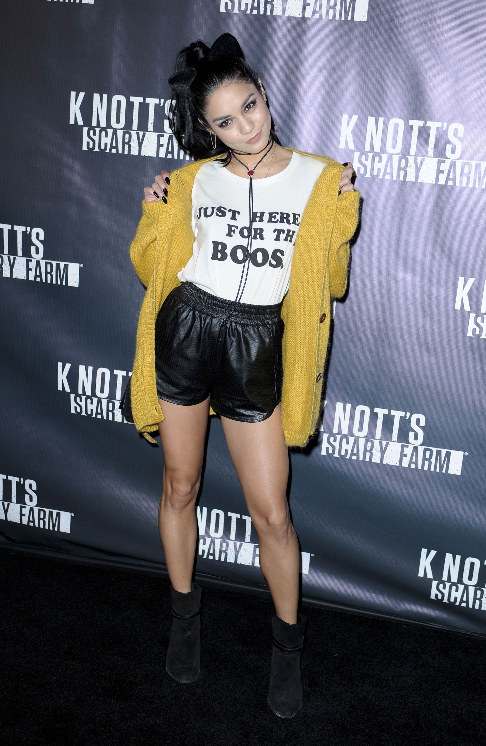 Vanessa Hudgens attends Knott’s Scary Farm Black Carpet event