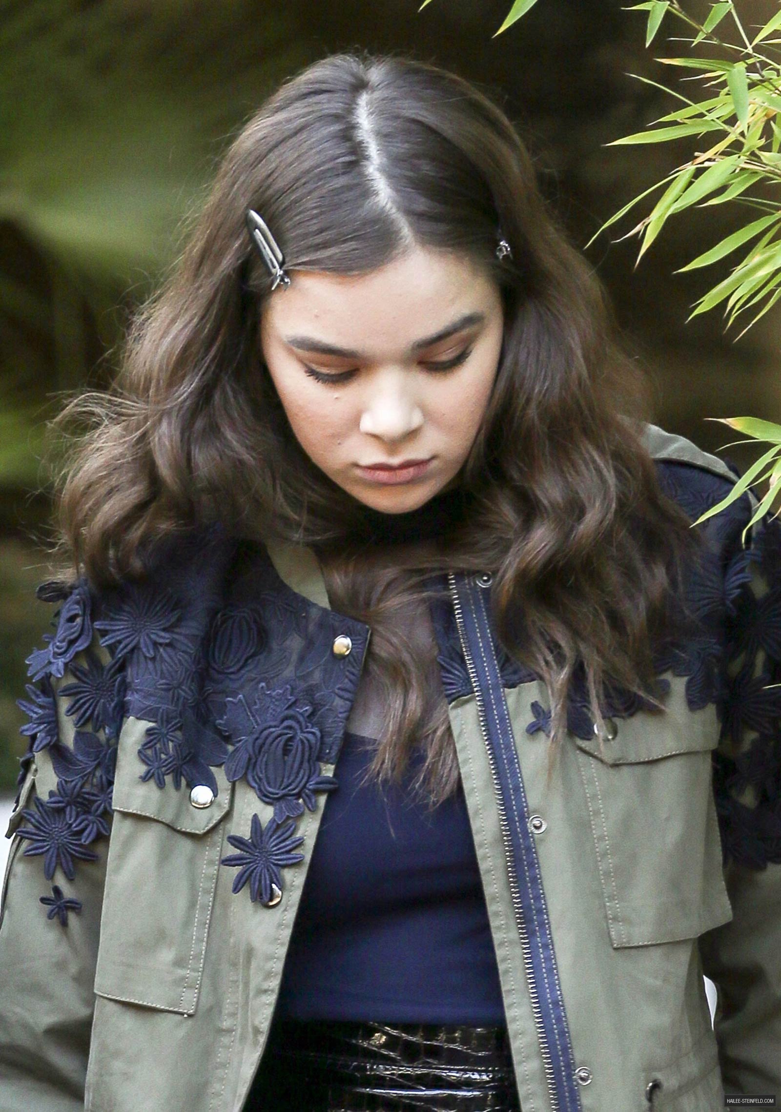 Hailee Steinfeld seen outside the ITV studios