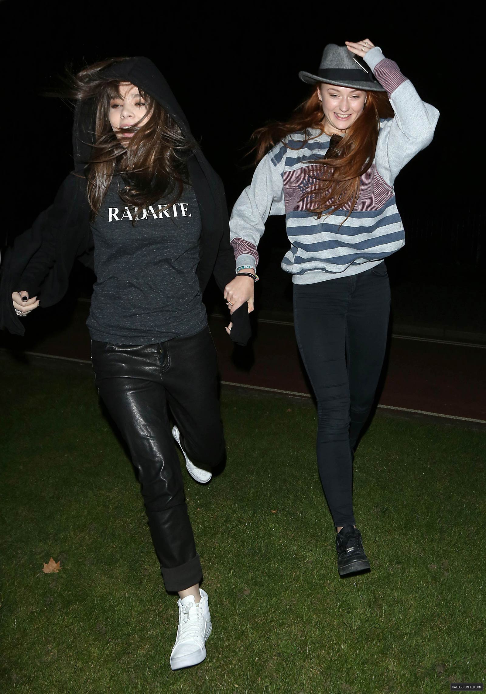 Hailee Steinfeld at a fan meet up in Hyde Park