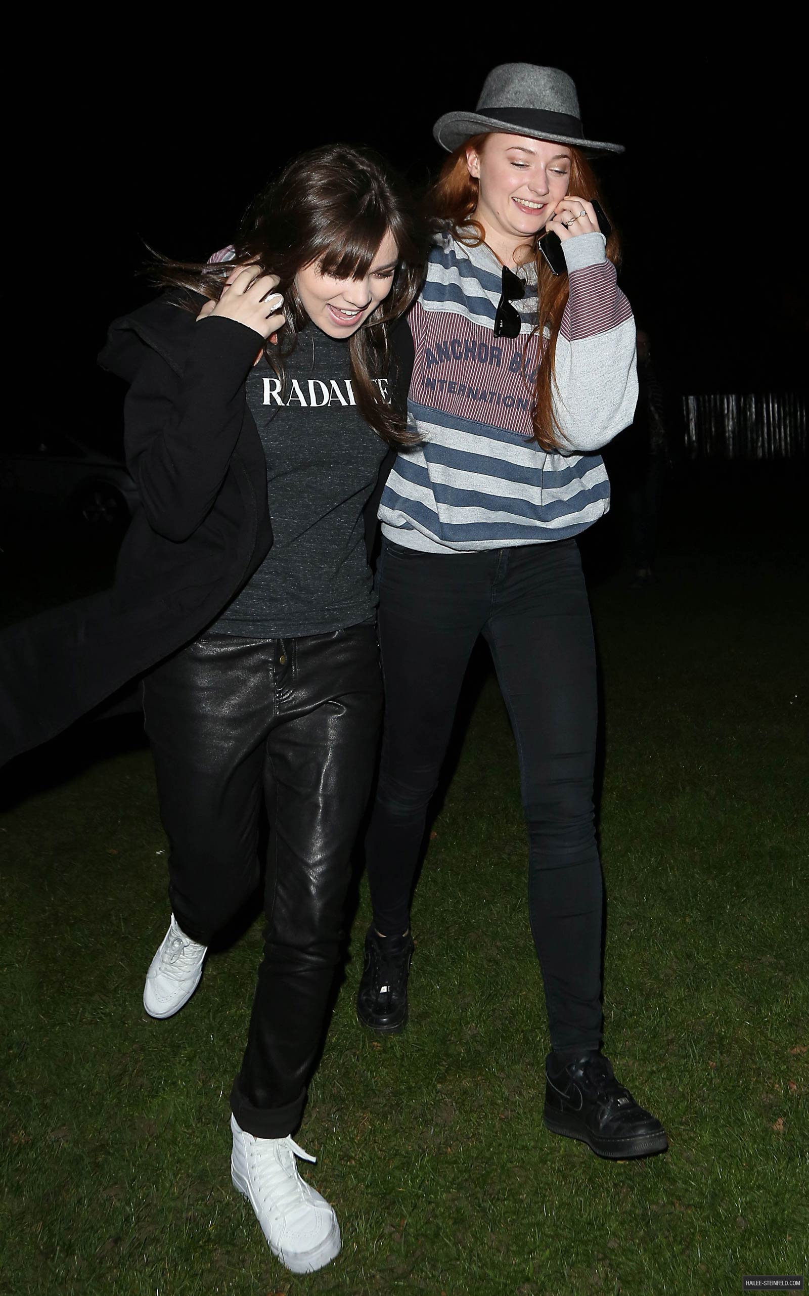 Hailee Steinfeld at a fan meet up in Hyde Park