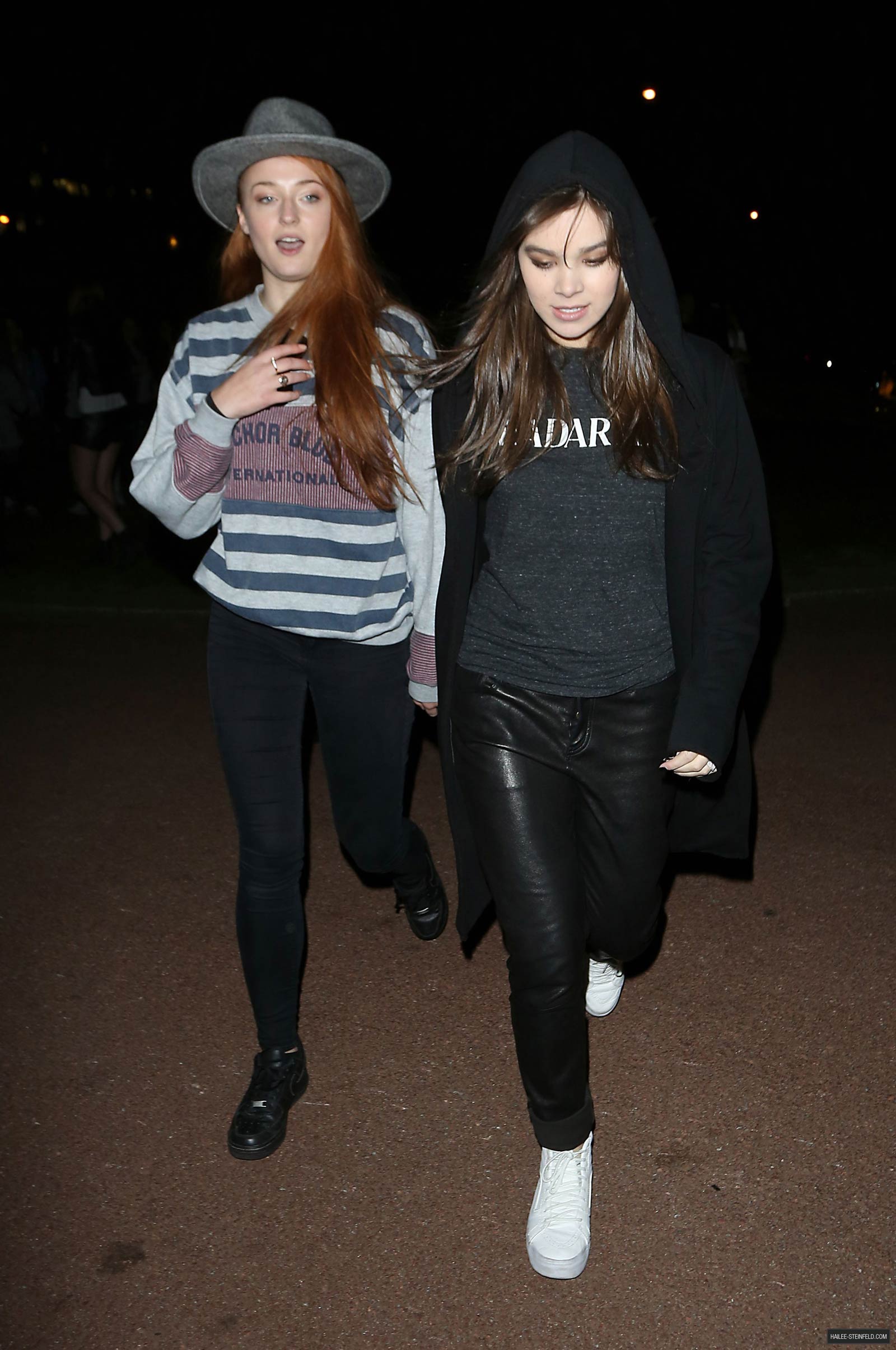 Hailee Steinfeld at a fan meet up in Hyde Park