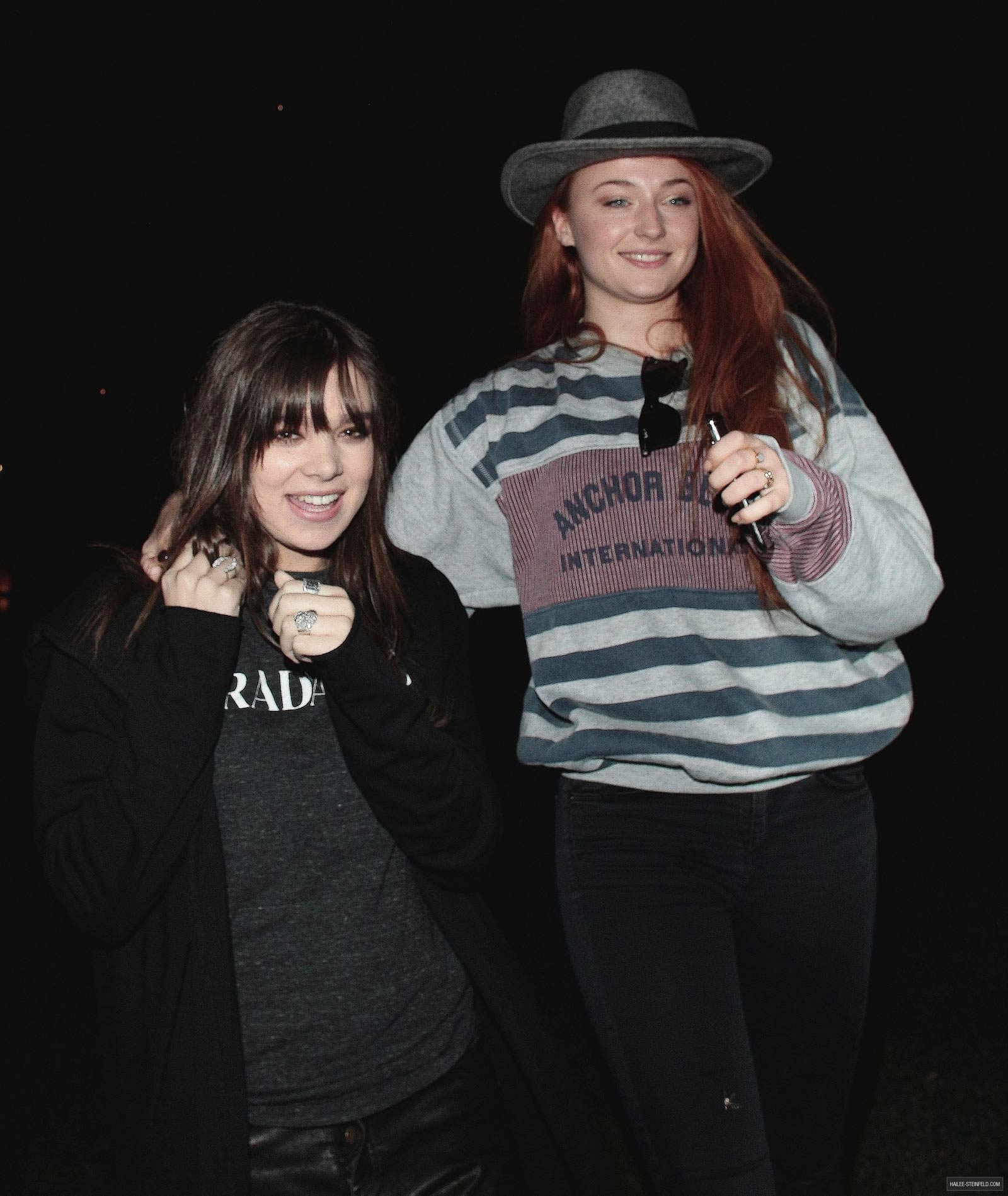 Hailee Steinfeld at a fan meet up in Hyde Park