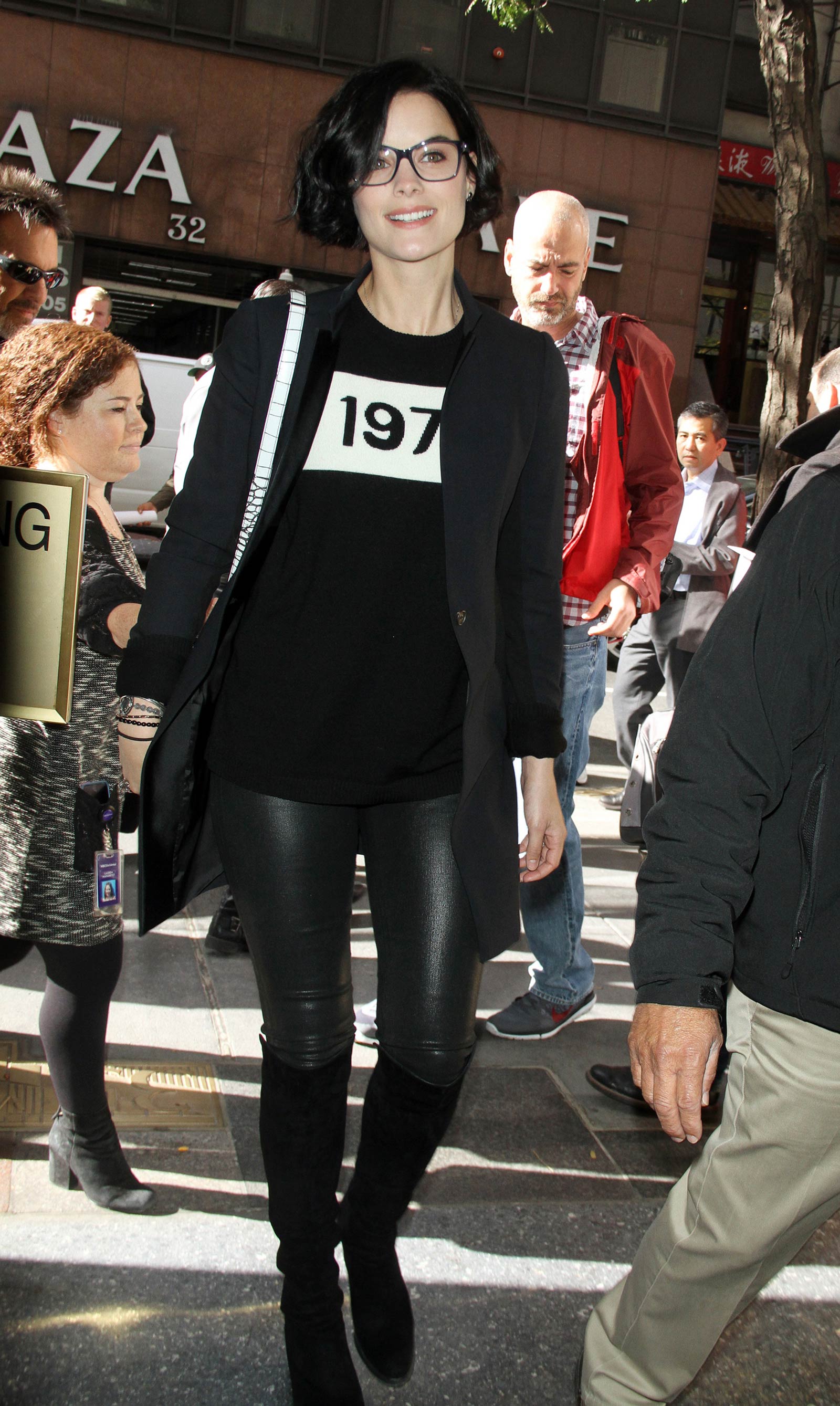 Jaimie Alexander seen leaving NBC Today Show