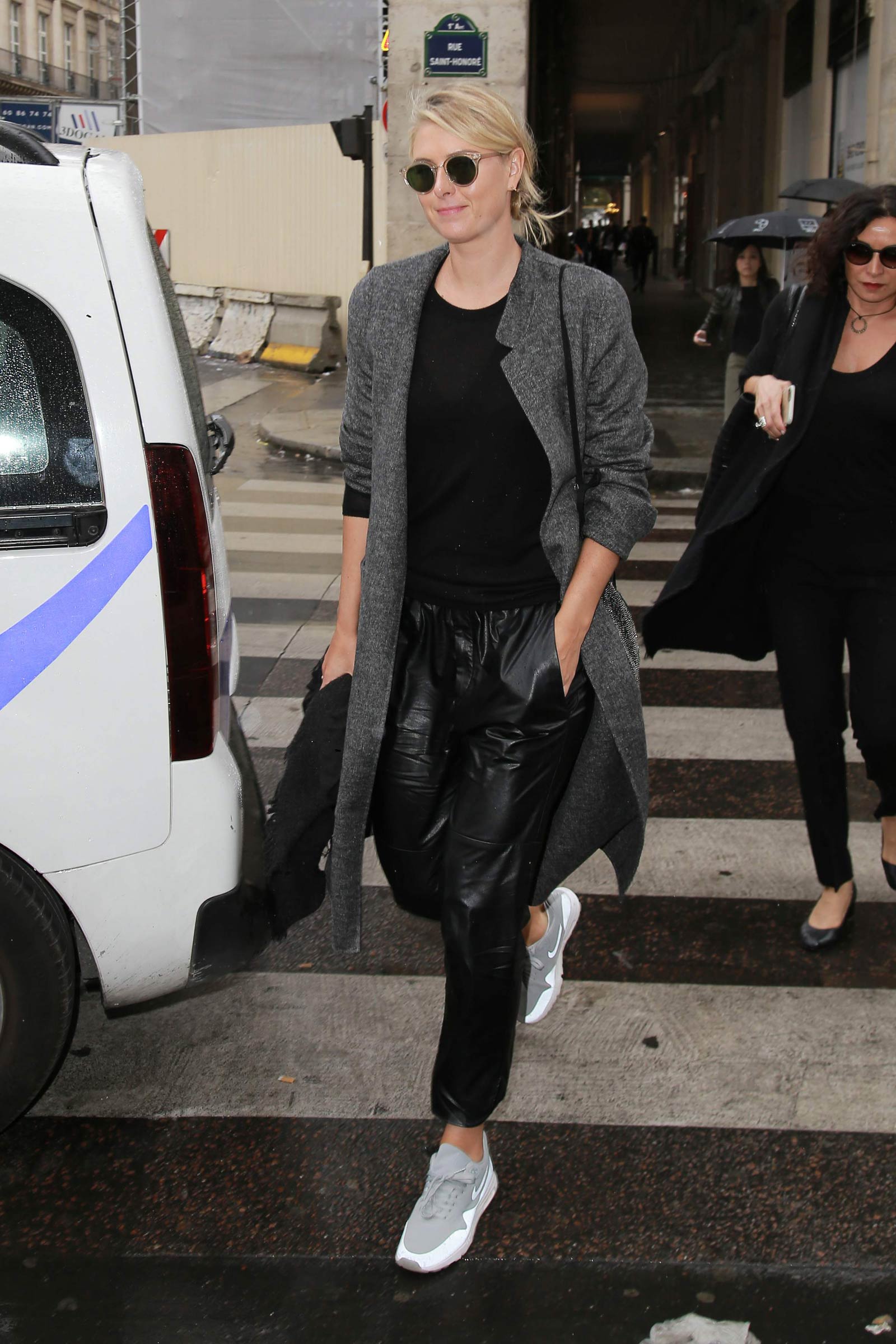 Maria Sharapova spotted out in Paris