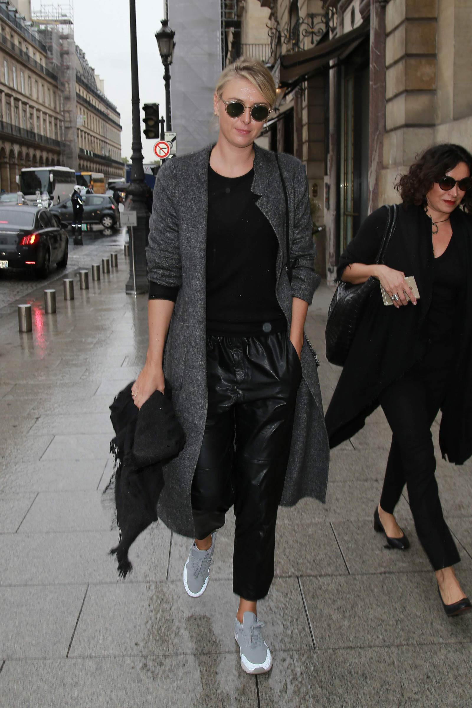 Maria Sharapova spotted out in Paris