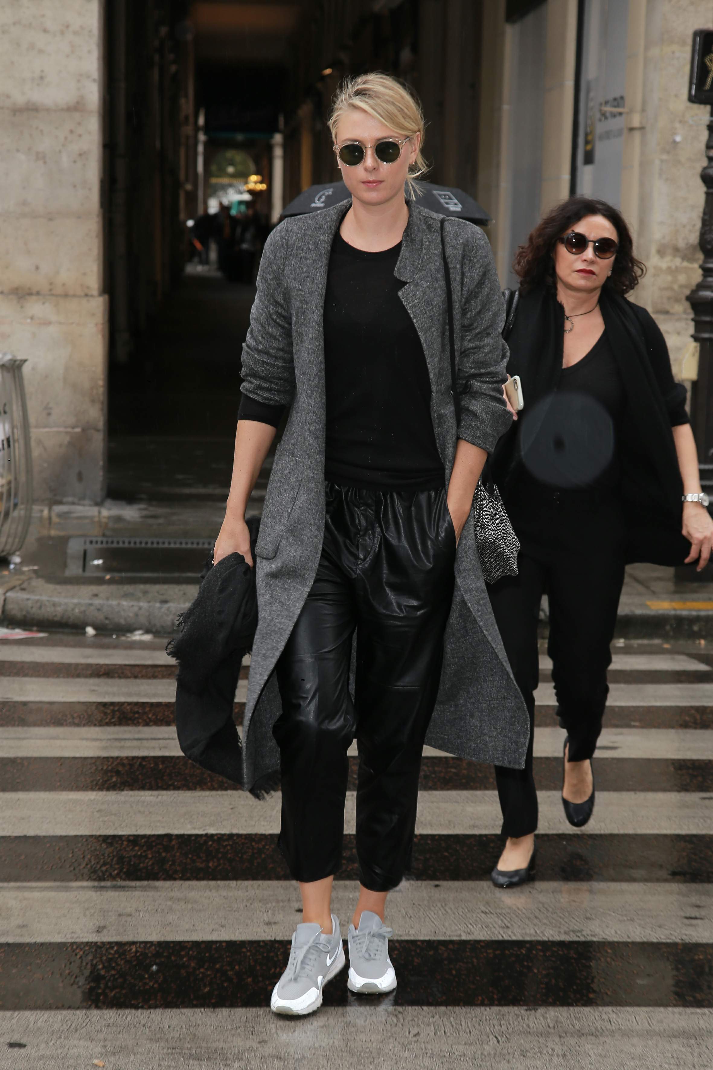 Maria Sharapova spotted out in Paris