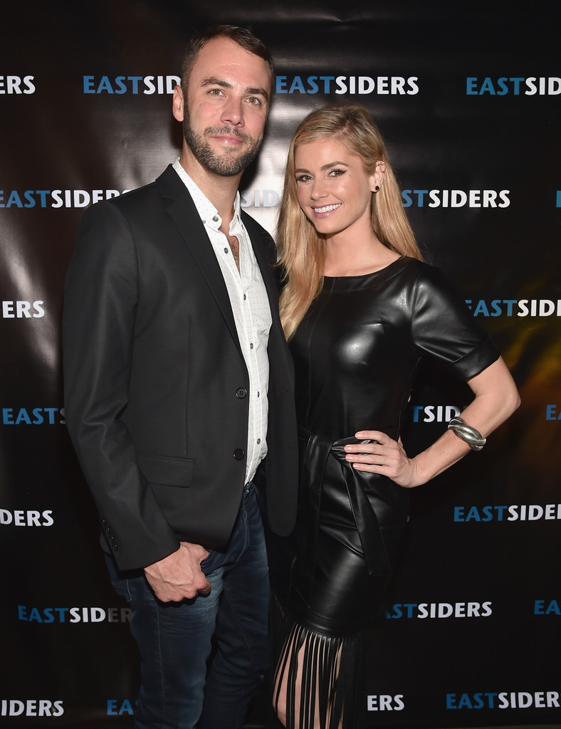 Brianna Brown attends the premiere of EastSiders