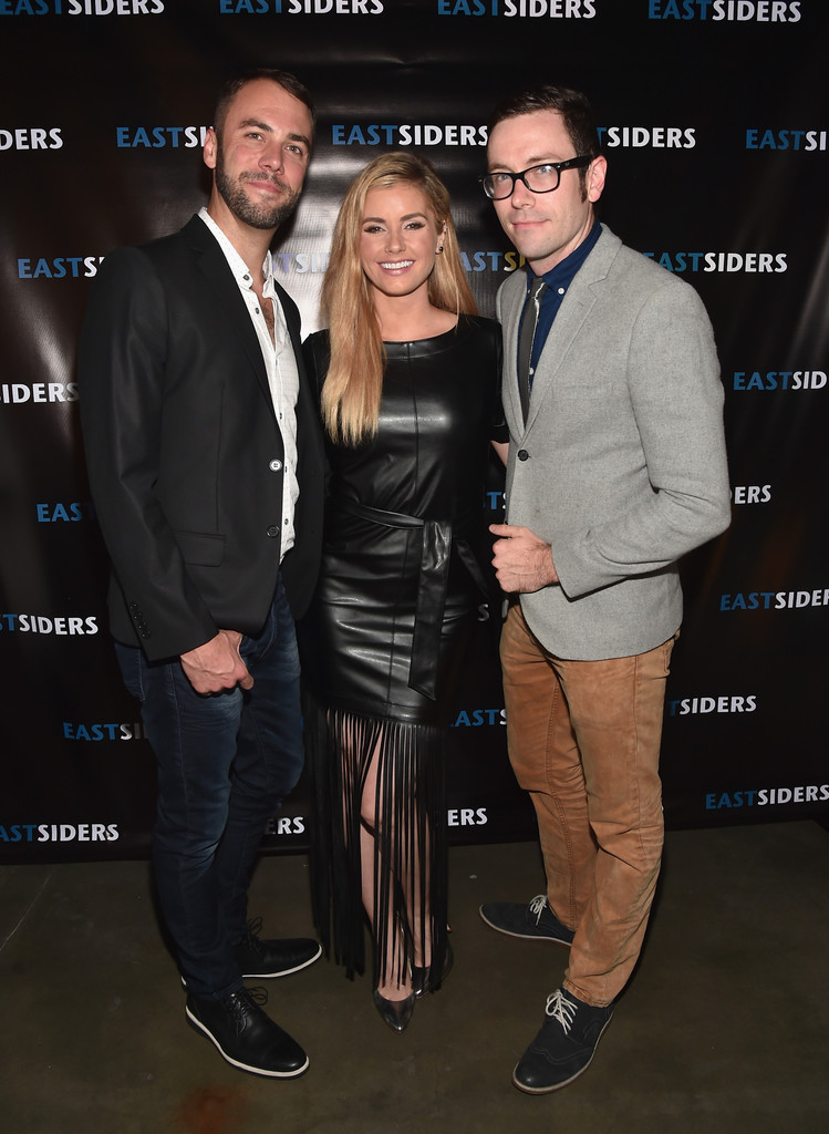 Brianna Brown attends the premiere of EastSiders