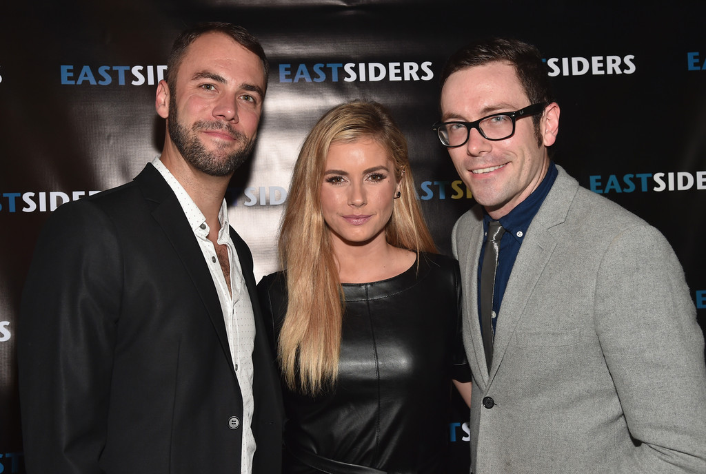 Brianna Brown attends the premiere of EastSiders